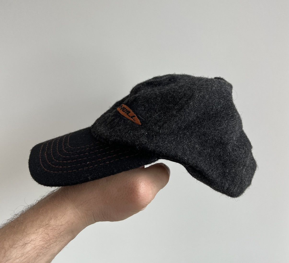 O'Neill × Vintage Vintage Oneill Gray Wool Baseball Cap Surf Hat Size ONE SIZE - 3 Thumbnail