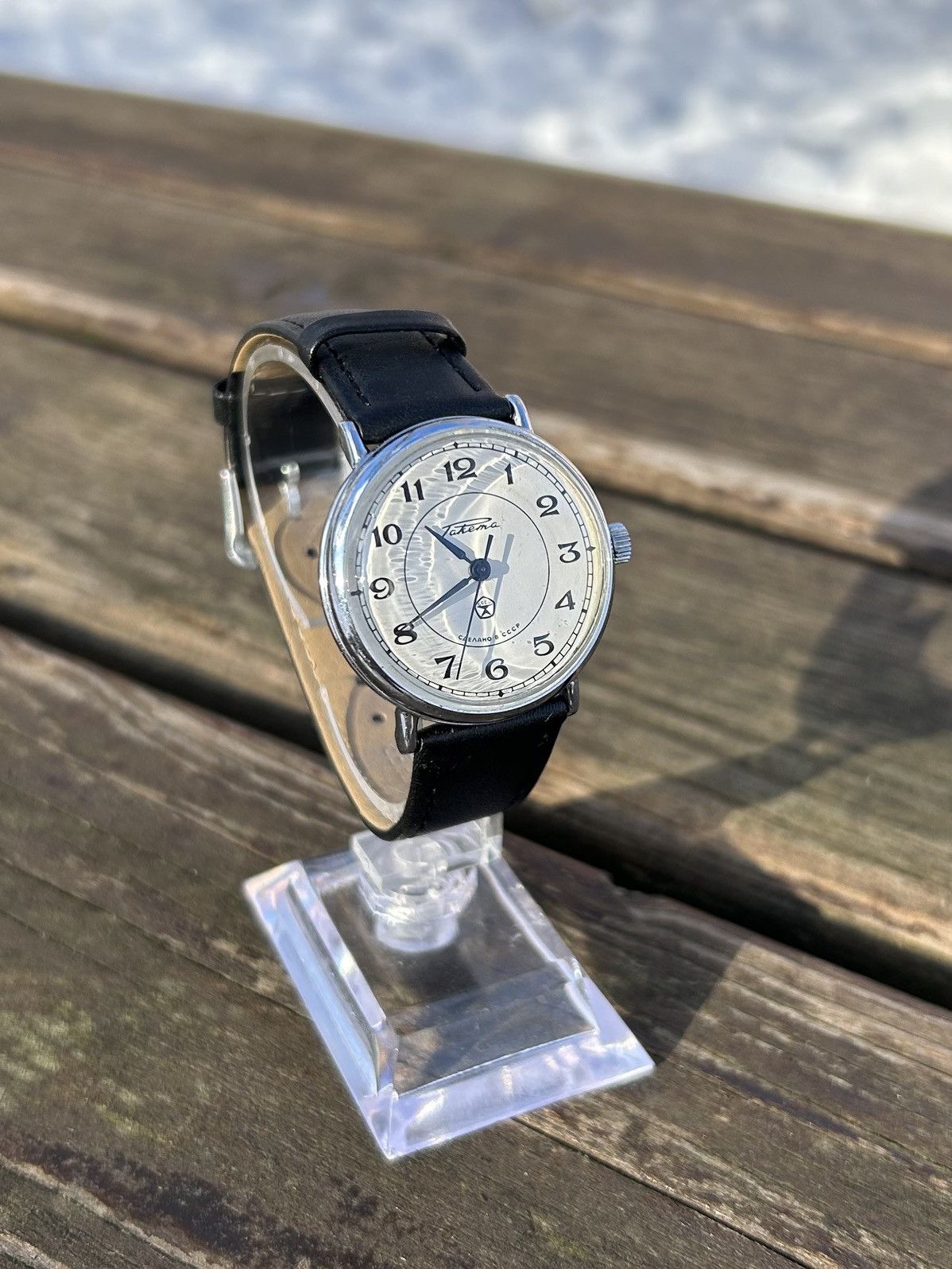 Vintage Vintage Watch Raketa Mechanical Authentic 1980s Size ONE SIZE - 11 Thumbnail