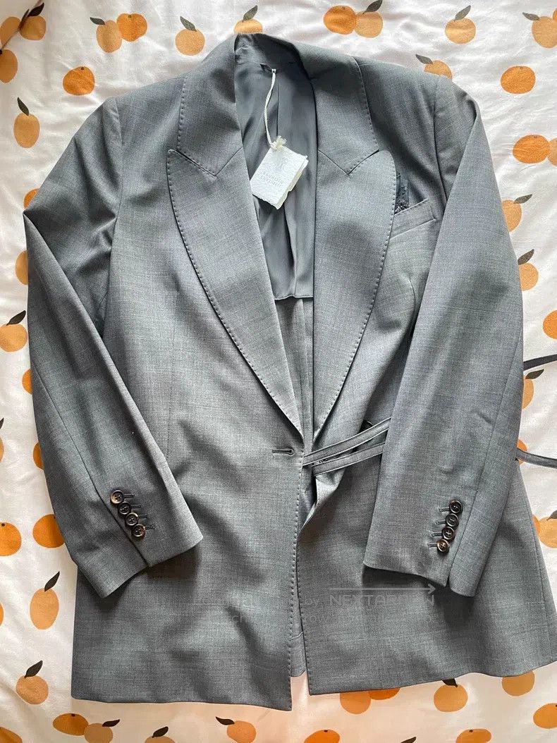 Brunello Cucinelli Brunello Cucinelli Suit Jacket Size S / US 4 / IT 40 - 7 Thumbnail