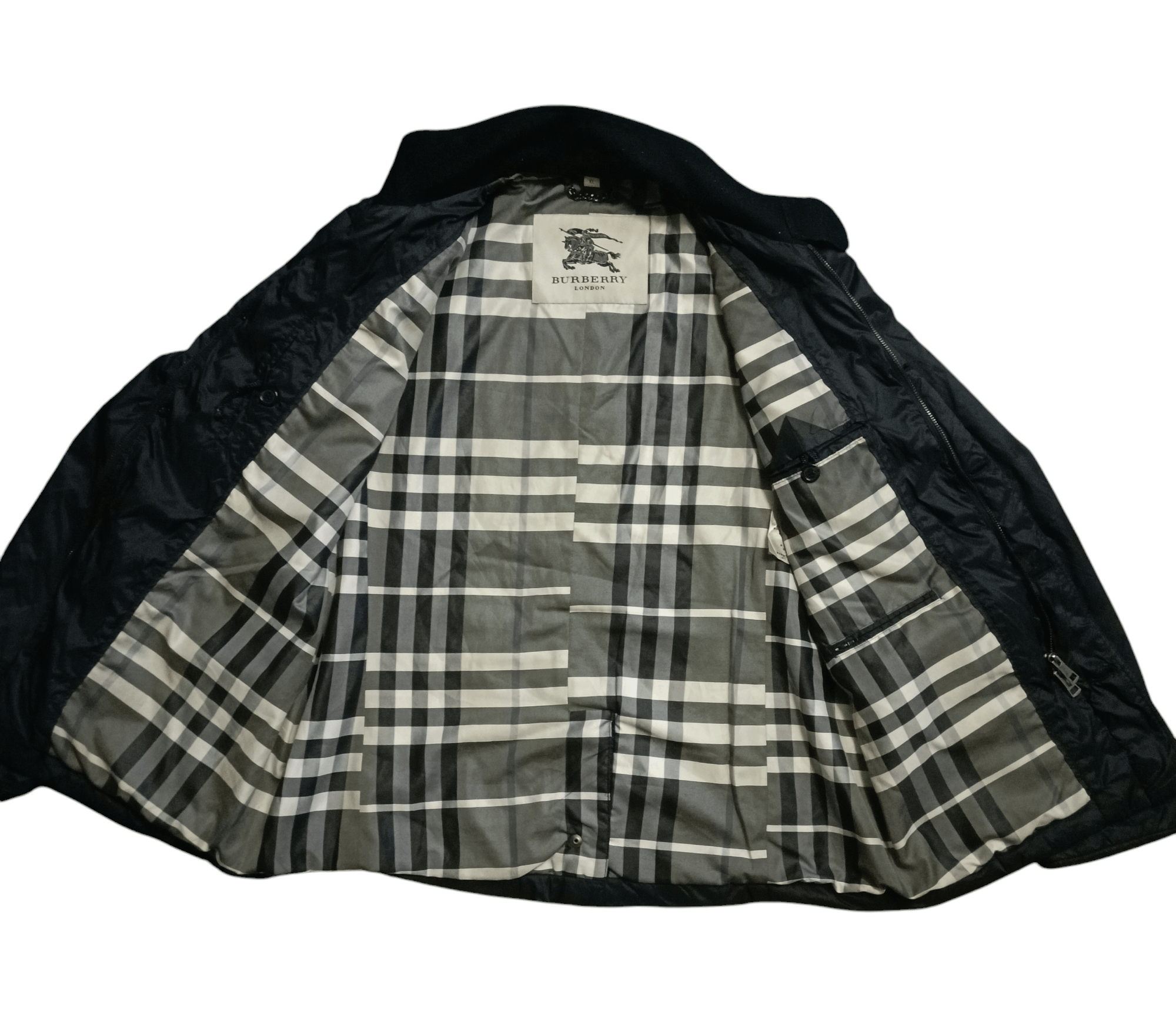 Burberry Vtg Burberry Prorsum Bomber Jacket Size US M / EU 48-50 / 2 - 7 Thumbnail