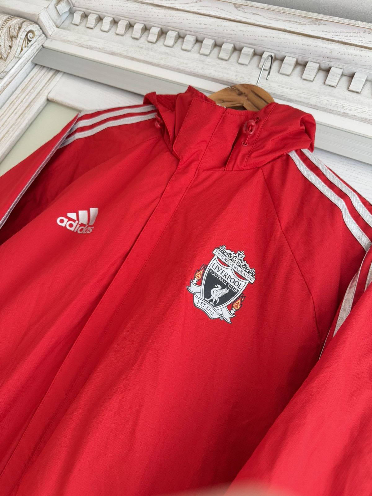 Adidas × Vintage Vintage Liverpool 2011-2012 Soccer Track Jacket Football Kit Size US M / EU 48-50 / 2 - 8 Thumbnail