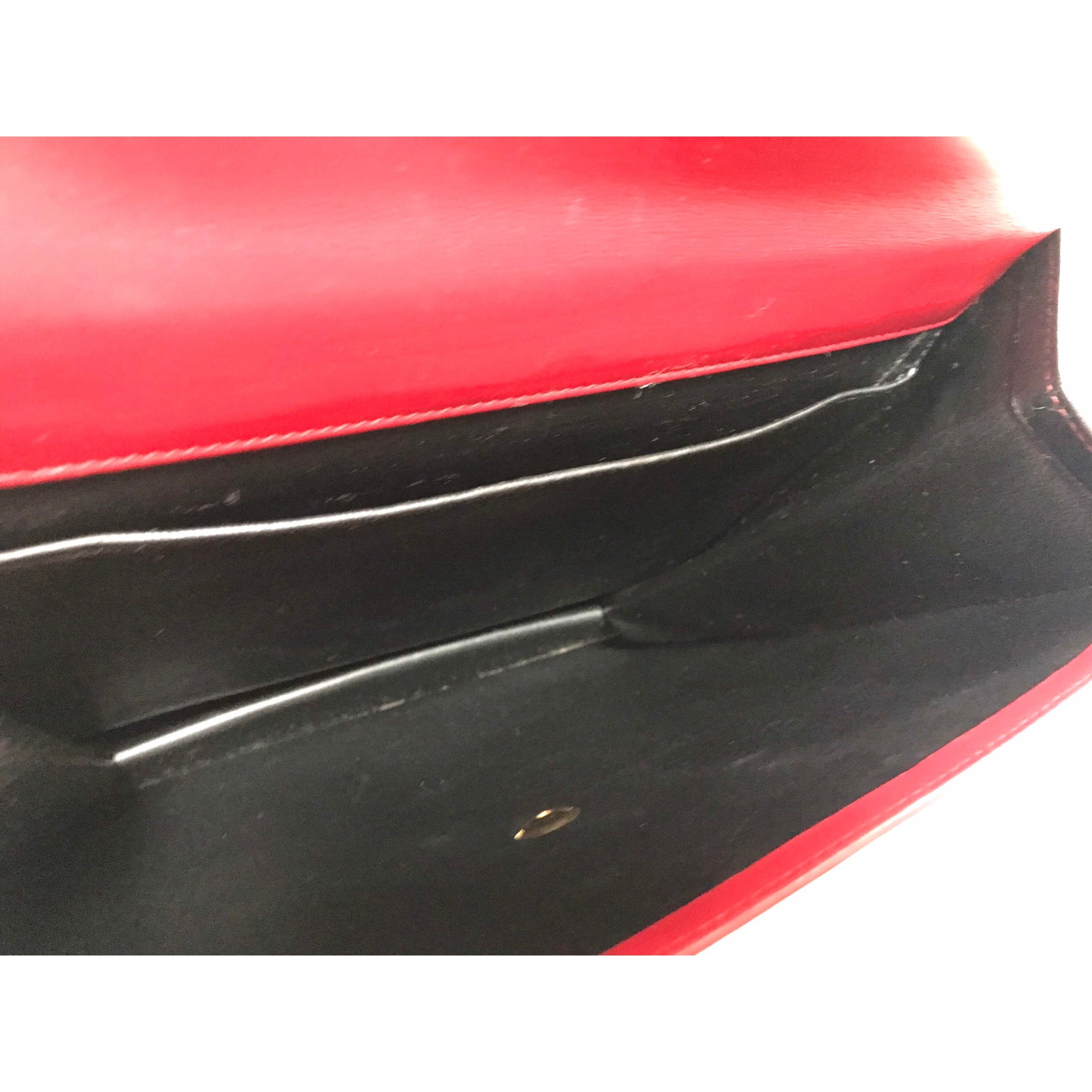 Karl Lagerfeld Vintage Karl Lagerfeld red and black shoulder bag Size ONE SIZE - 10 Thumbnail