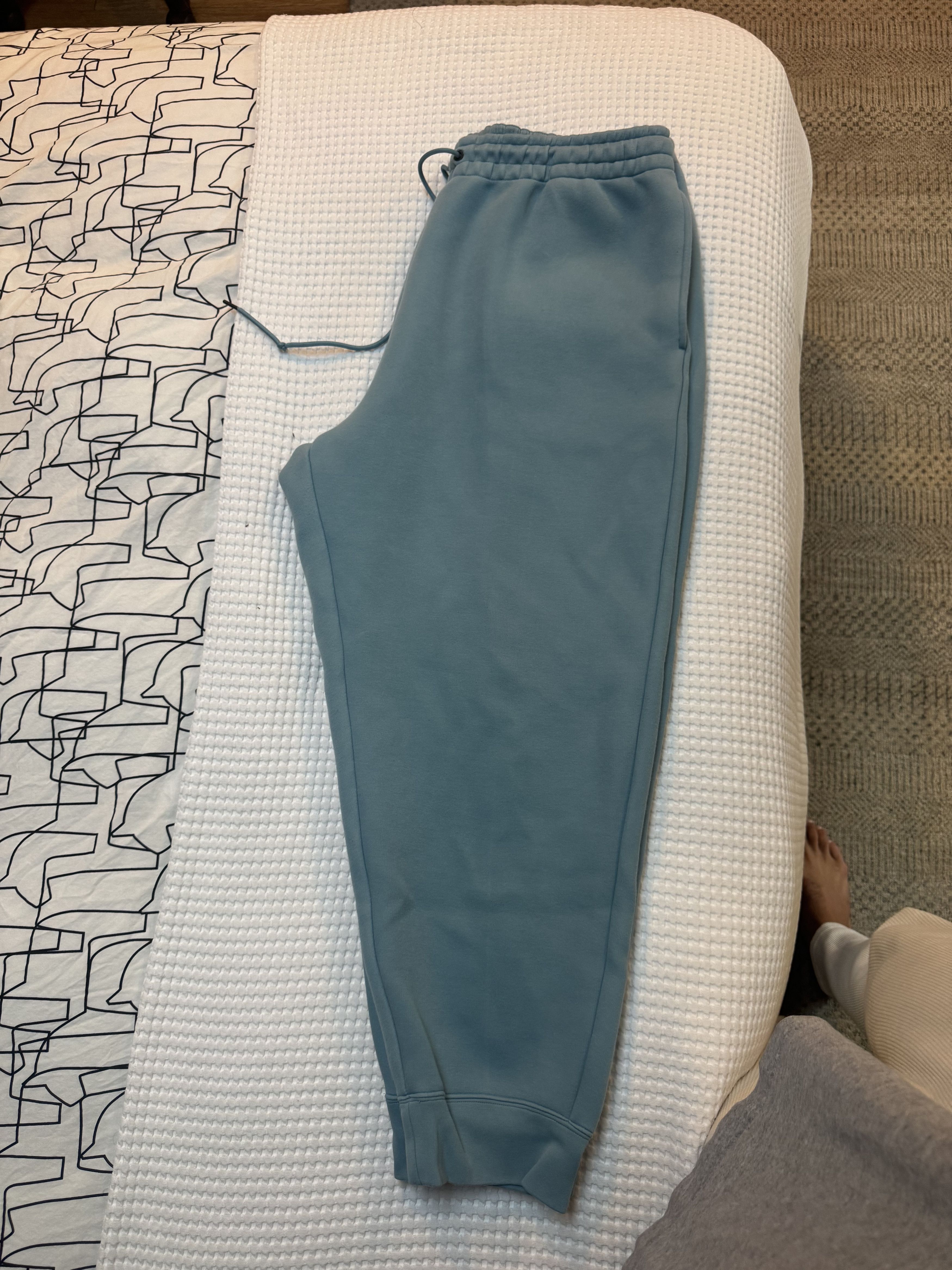 Nike Nike Tech Sweatpants Baggy Baby Blue Size US 43 - 4 Thumbnail