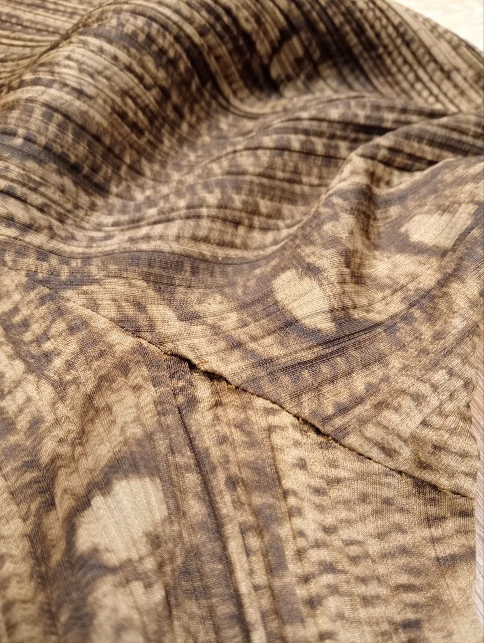 Pleats Please Issey Miyake PLEATS PLEASE ISSEY MIYAKE TRANSFER PRINT PLEATED PANTS Size US 27 - 8 Thumbnail