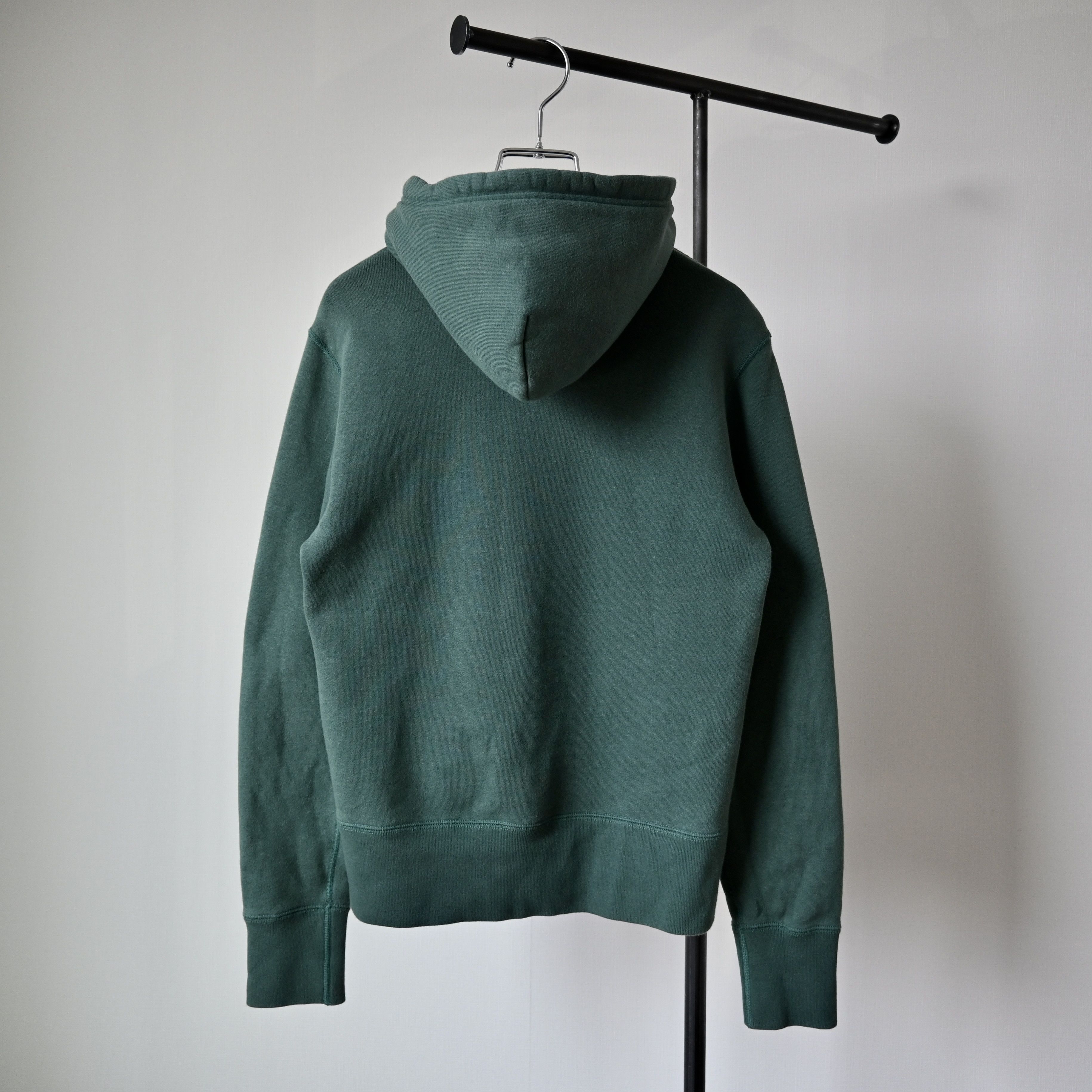 Slim fit, BEAMS Plus x LOOPWHEELER tsuriami zipup hoodie