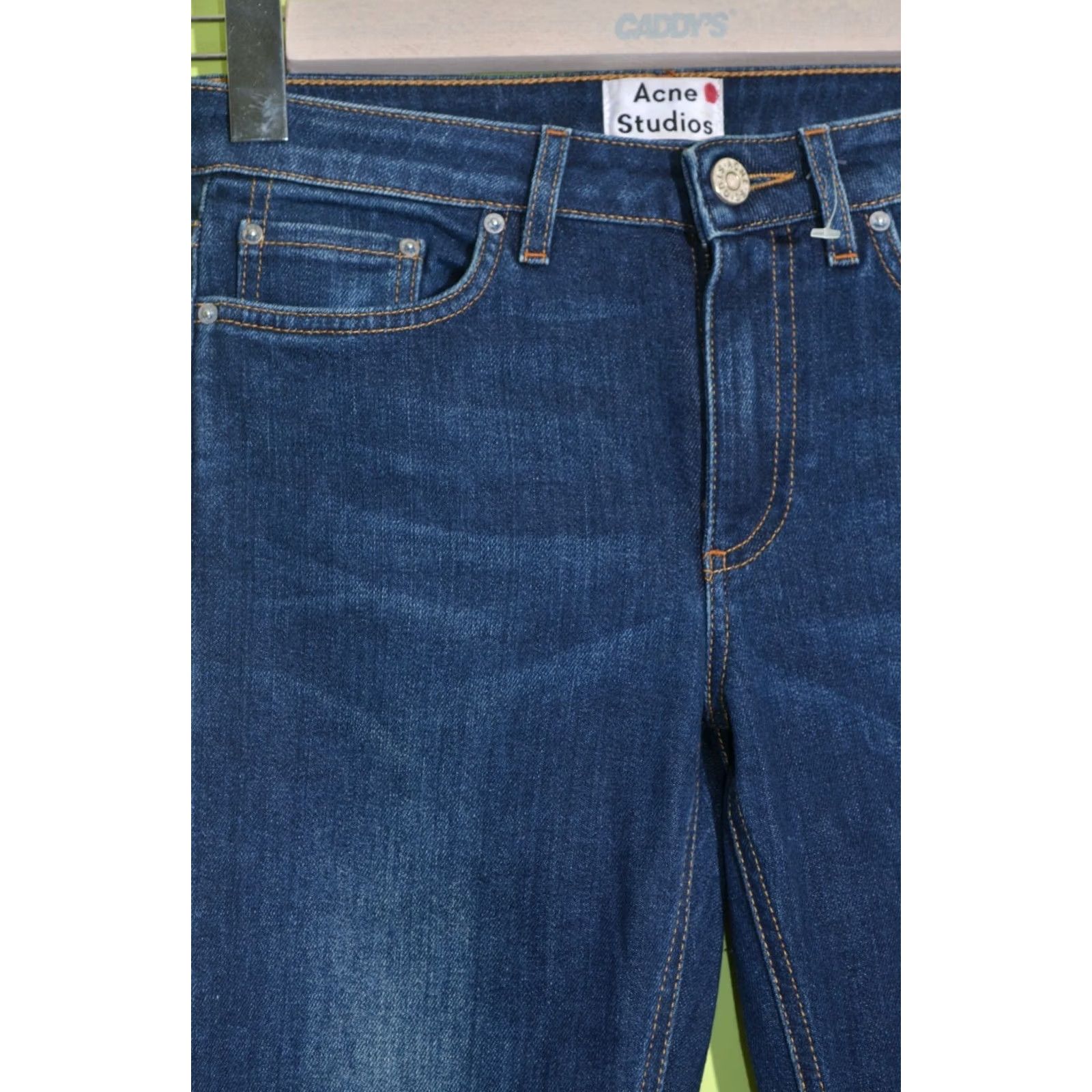 Acne Studios ACNE STUDIOS Jeans Skin 5 Storm Blue Womens W27 L32 Slim Skinny Denim Size 27" / US 4 / IT 40 - 2 Thumbnail