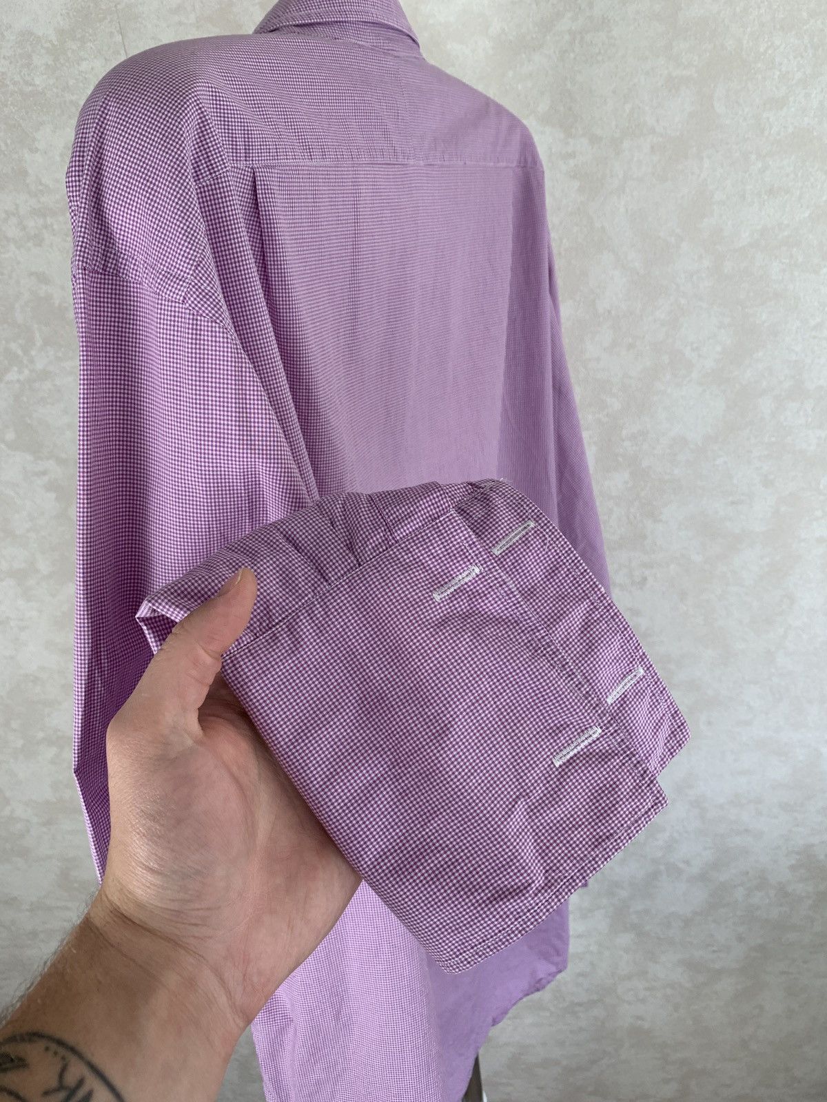 Ralph Lauren Purple Label Ralph Lauren Purple Label Shirt Size US XL / EU 56 / 4 - 5 Thumbnail