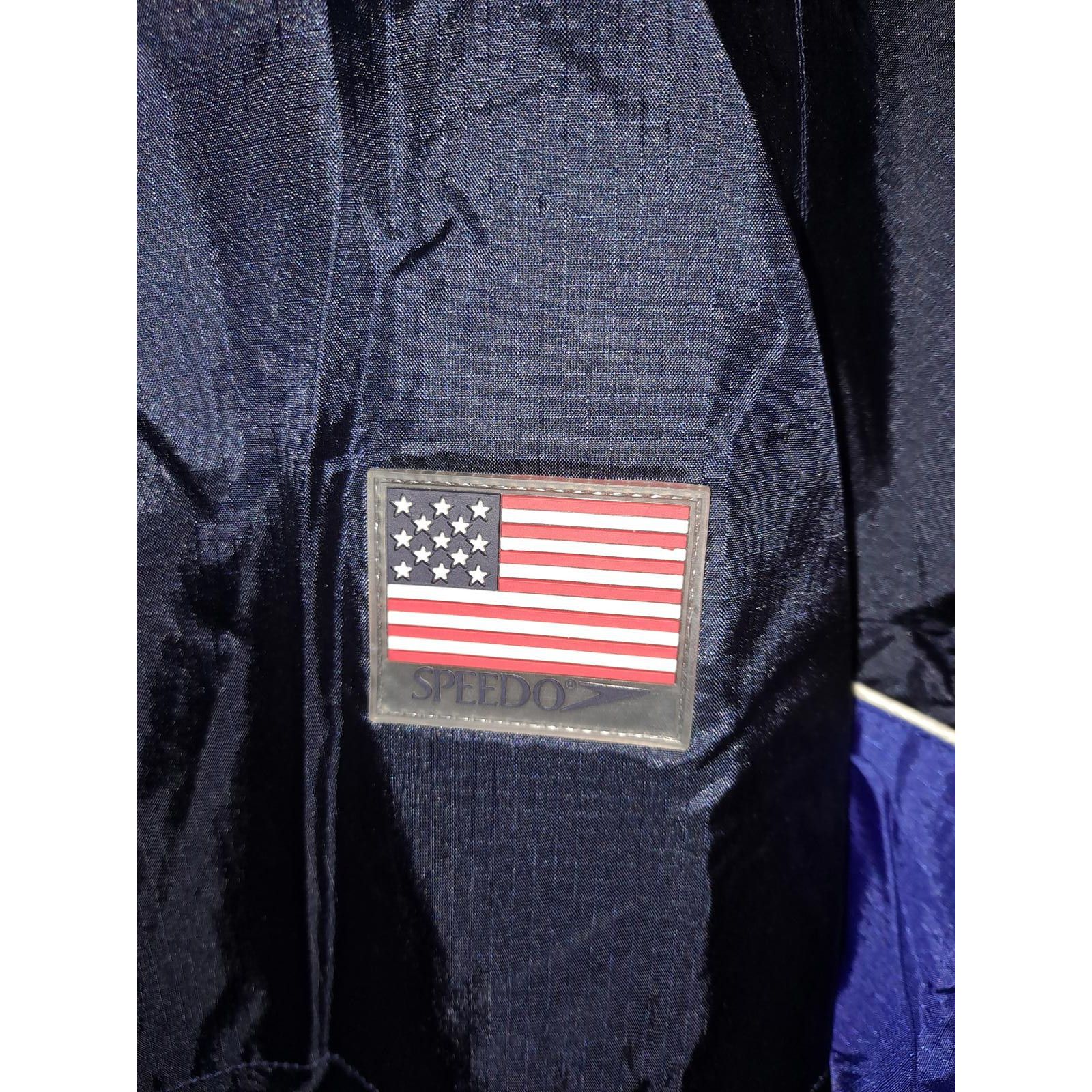 Speedo Speedo Blue and Red Full Zip Lined Windbreaker with American Size US L / EU 52-54 / 3 - 2 Thumbnail