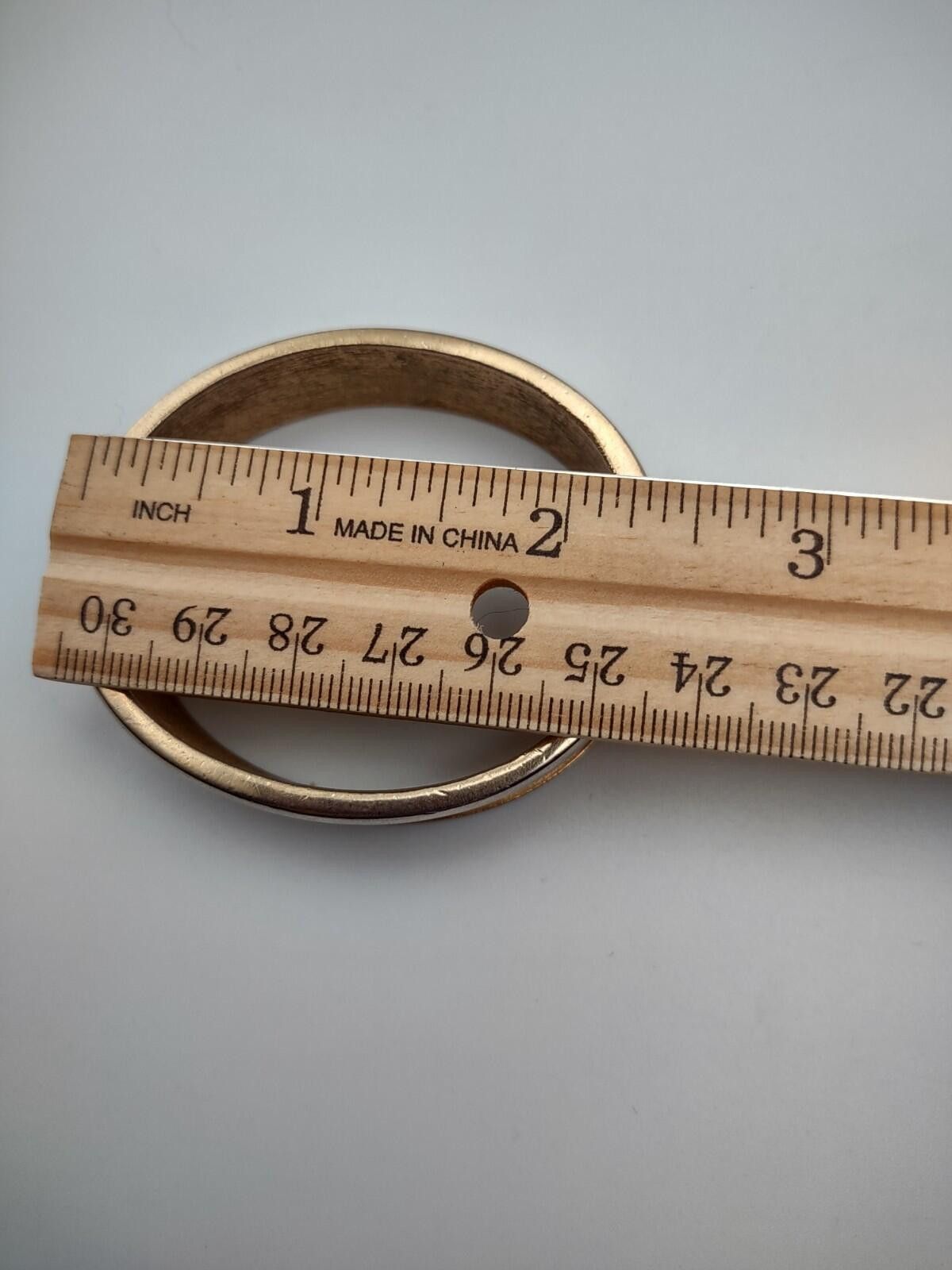 Other PETITE Vintage Crown Trifari Gold Mesh Bangle Bracelet Size ONE SIZE - 4 Thumbnail
