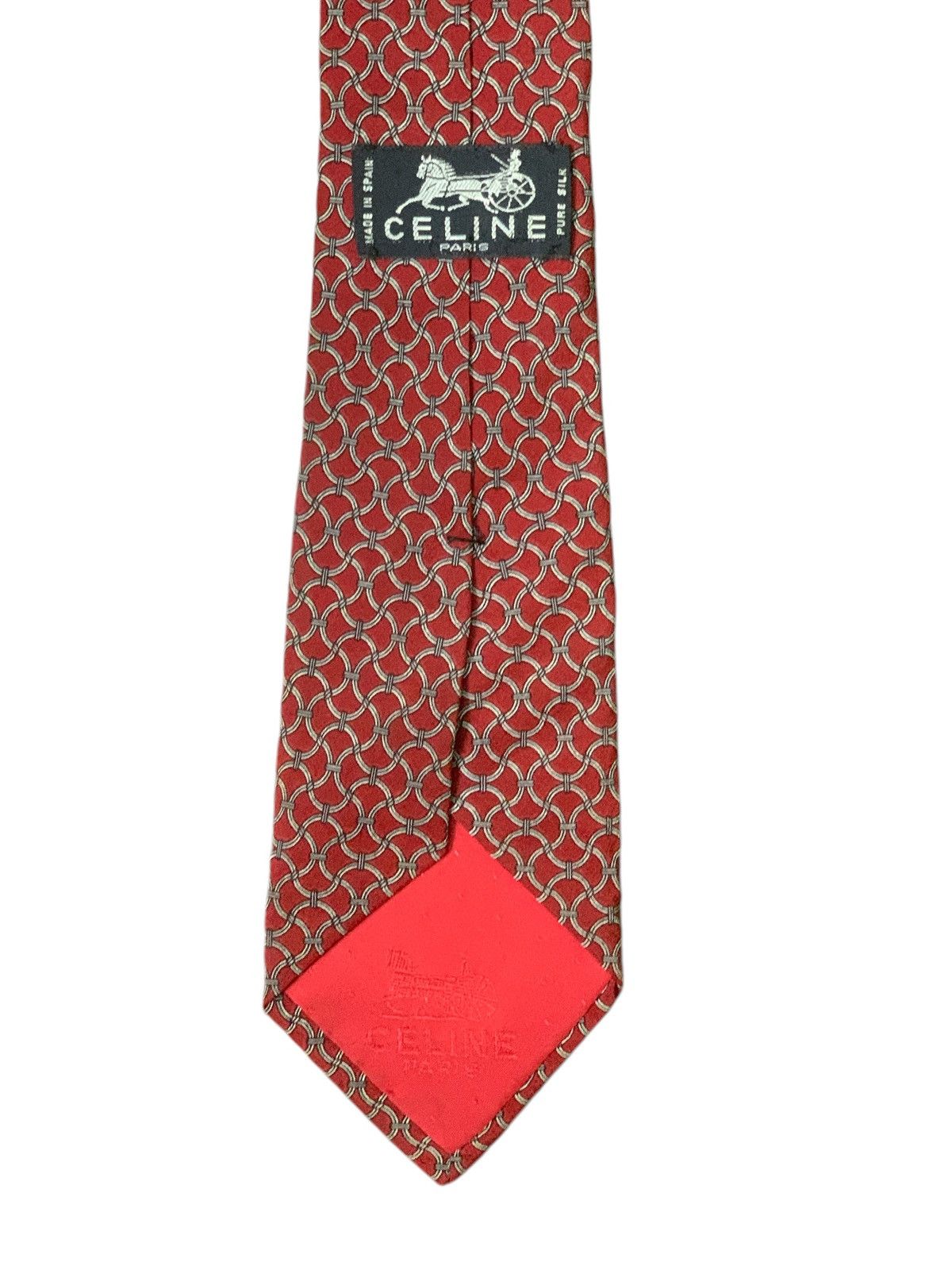 Celine × Designer Rare Design Vintage Celine Paris Ties Size ONE SIZE - 3 Thumbnail