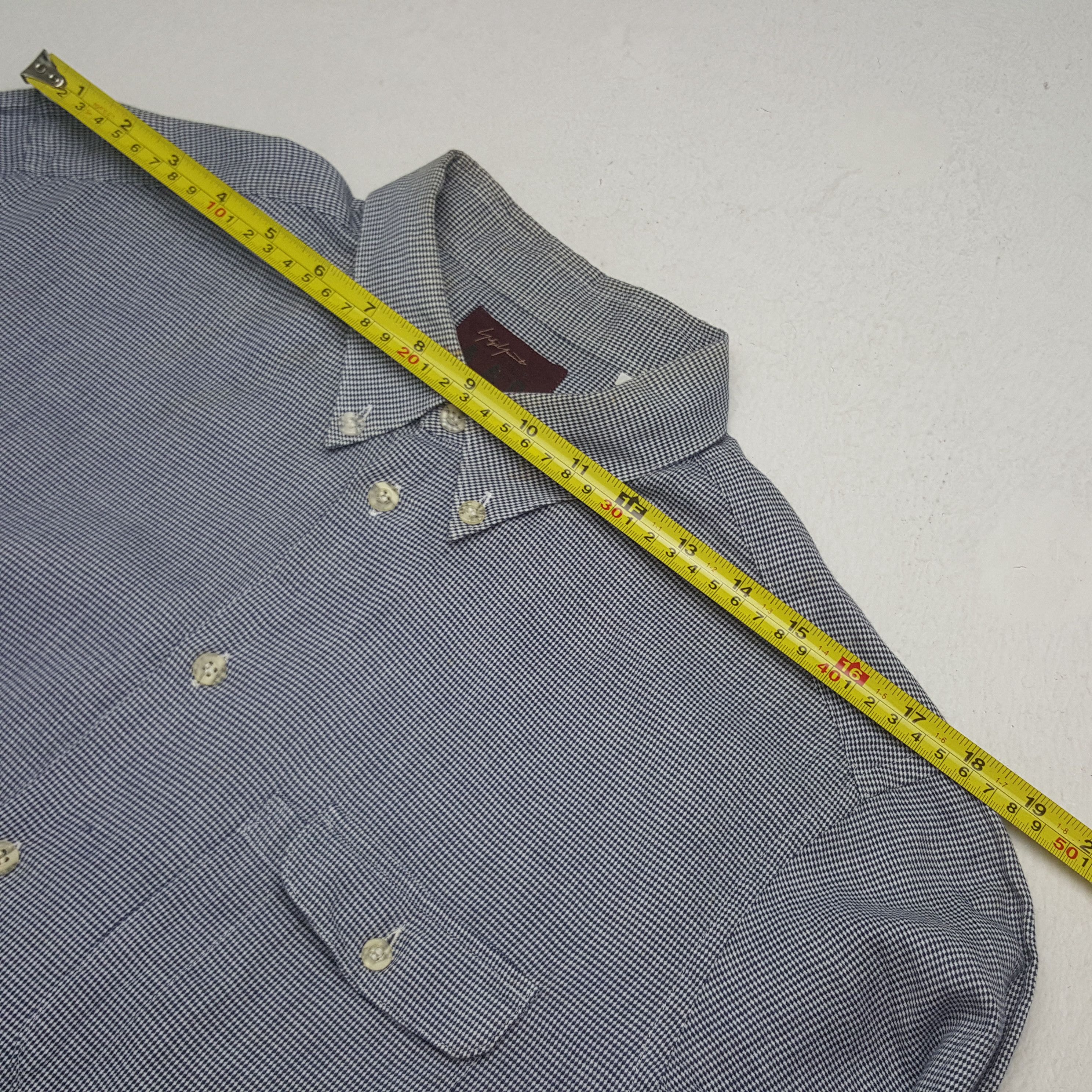 Yohji Yamamoto Vintage A.A.R. by Yohji Yamamoto Button Up Shirt Size US M / EU 48-50 / 2 - 6 Thumbnail