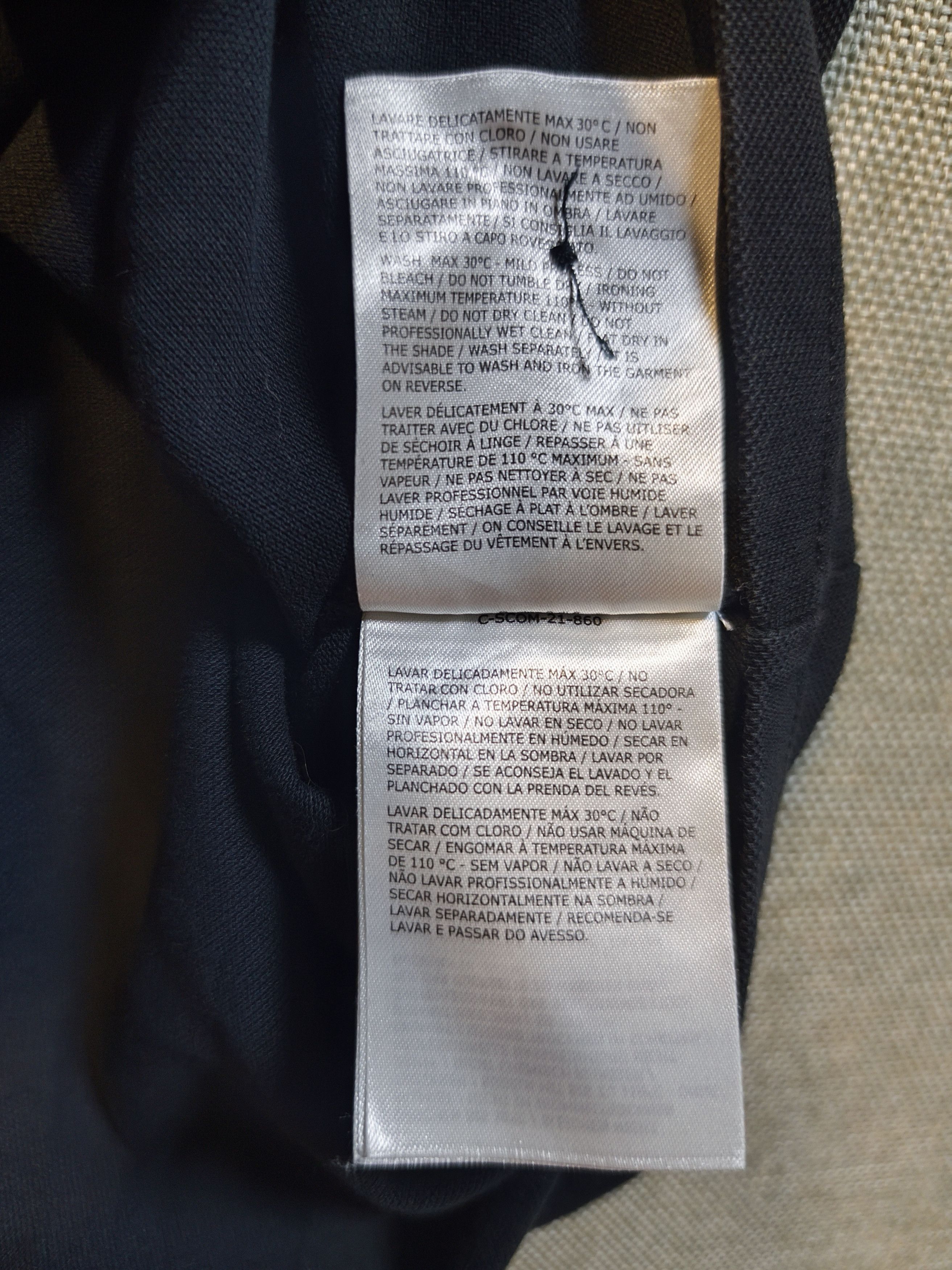 Moncler Moncler Polo Shirt Size US M / EU 48-50 / 2 - 10 Thumbnail