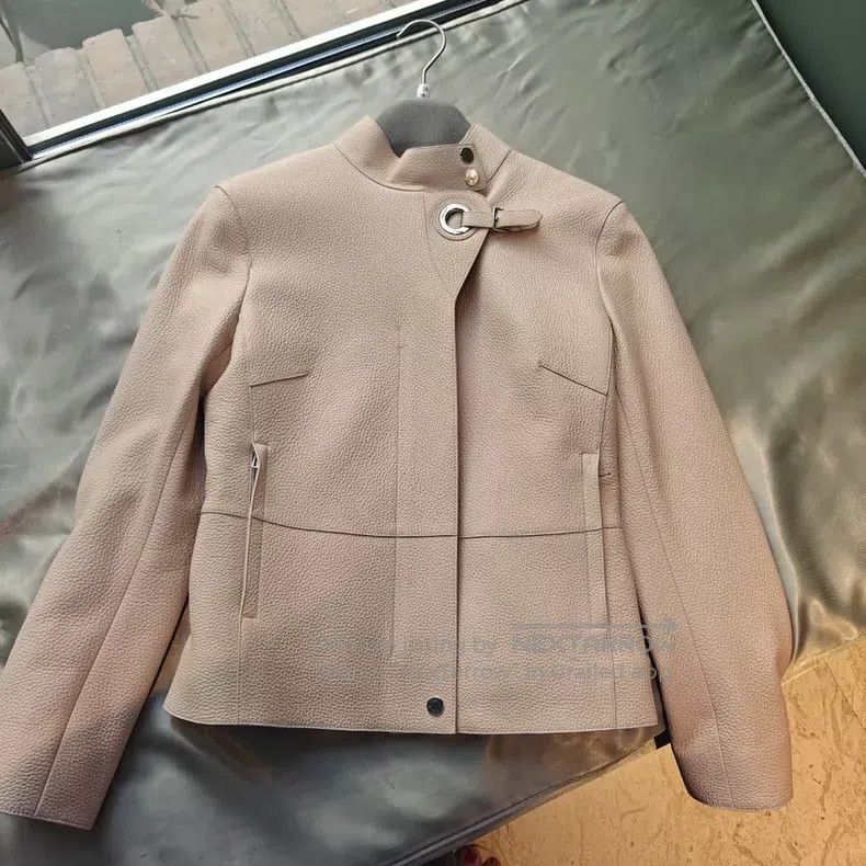 Hermes Hermes Deerhide Leather Jacket Size XXS / US 00 / IT 34 - 1 Thumbnail