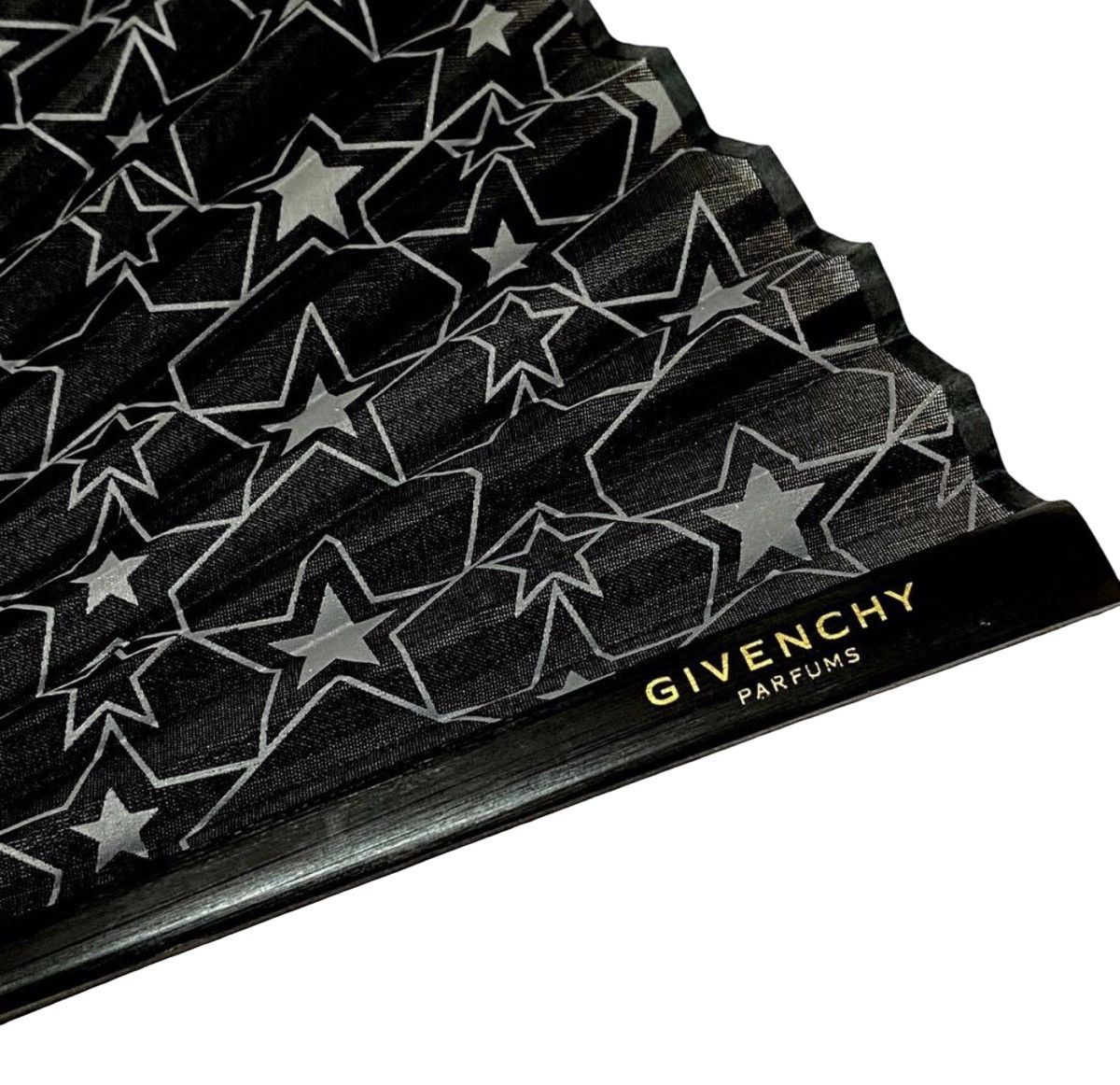 Givenchy Rare Archival Givenchy Parfums Star Pattern Folding Hand Fan Size ONE SIZE - 1 Thumbnail