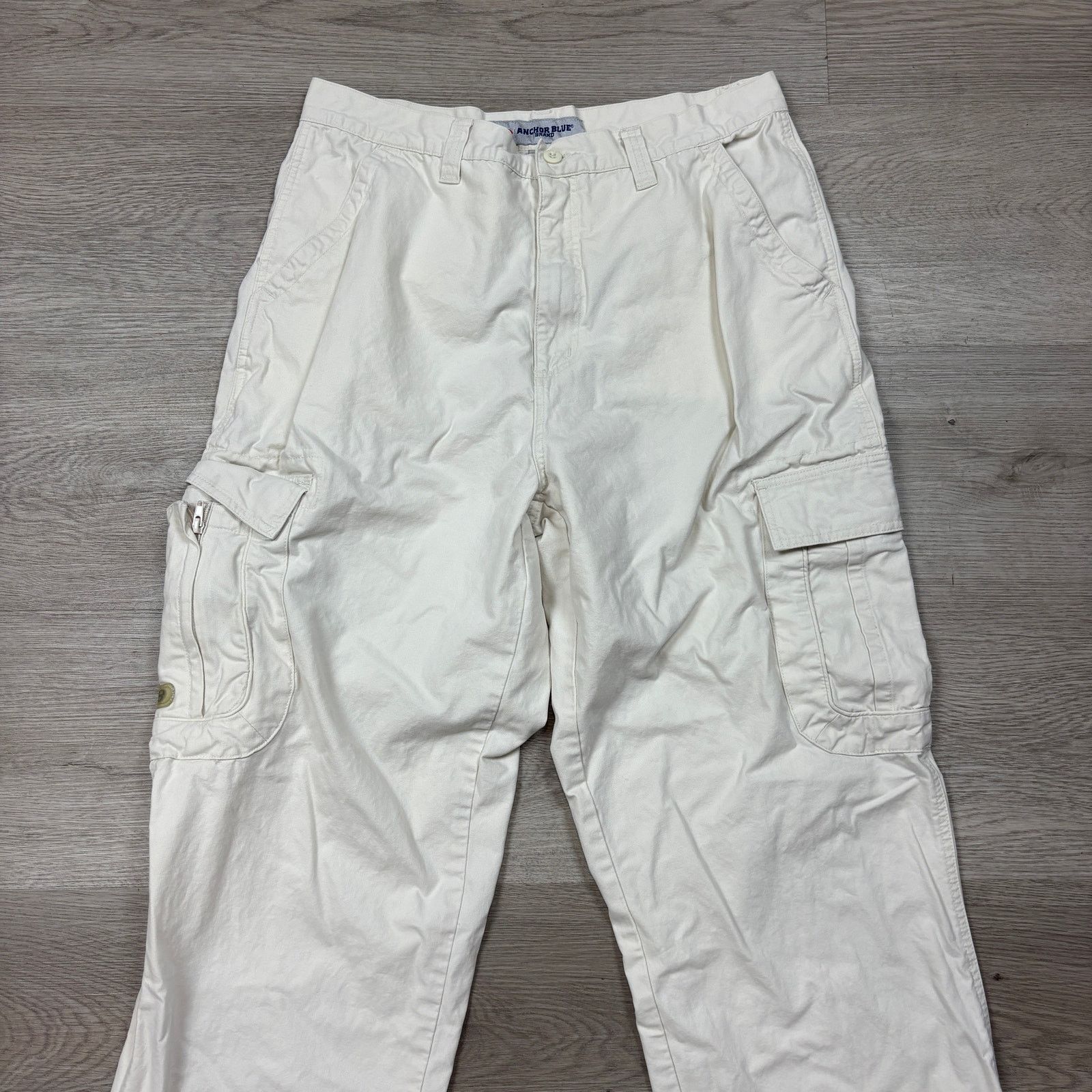 Anchor Blue × Vintage Vintage Anchor Blue Baggy Cargo Pants Men's 36x28 Y2K Skater Size US 36 / EU 52 - 2 Thumbnail