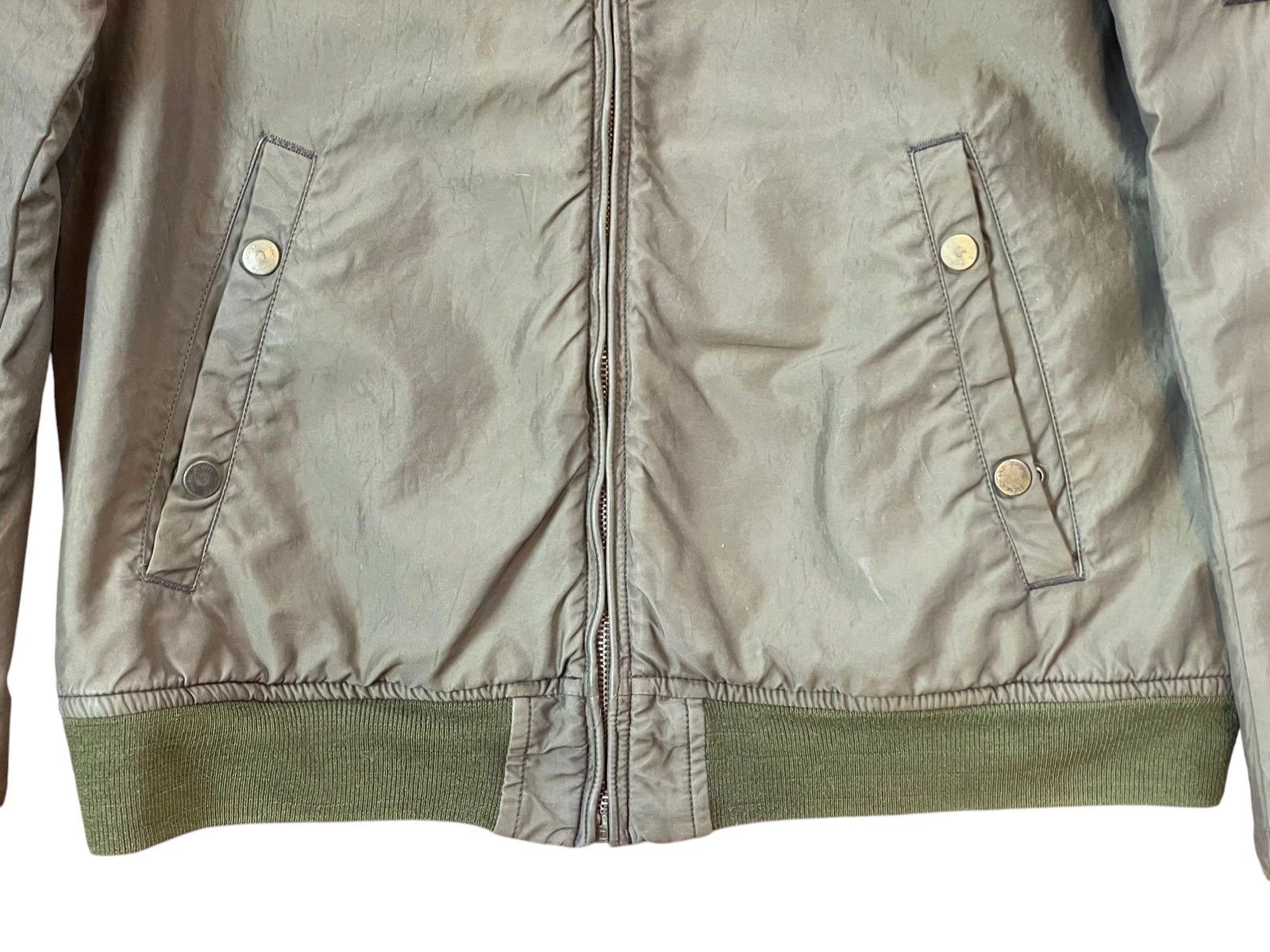 Massimo Osti × Stone Island Stone Island Marina 24SI Bomber Jacket in Olive late 1990s Size US L / EU 52-54 / 3 - 4 Thumbnail