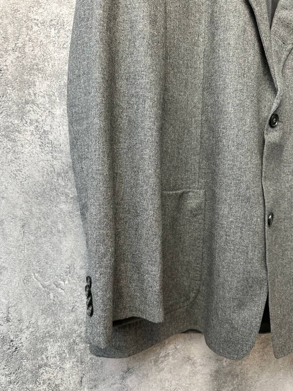 BENVENUTO. Benevenuto Tailored Blazer Suit Jacket Wool Classic Size 54R - 7 Thumbnail