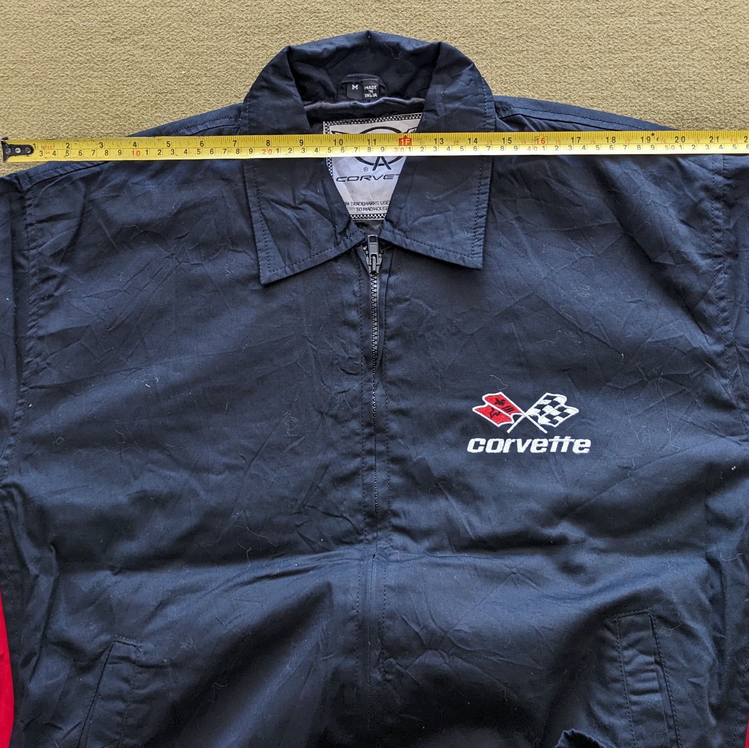 Chevrolet Vintage CHEVROLET CORVETTE Racing Jacket Size US XL / EU 56 / 4 - 5 Thumbnail