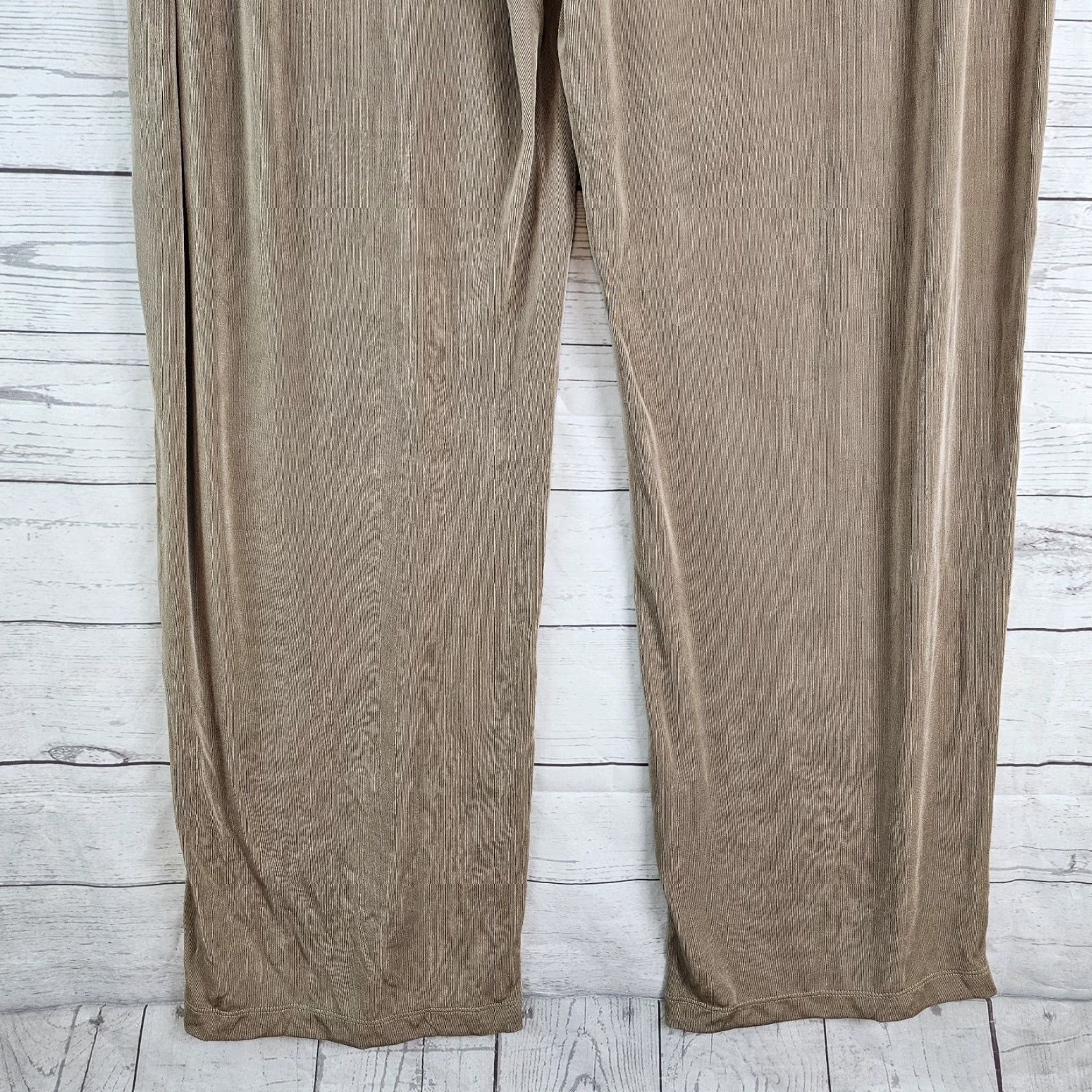 Vintage Chico's Travelers Womens Pants XL Pull On High Rise Travel Dress Pants Brown Size 40" / US 18 - 5 Thumbnail