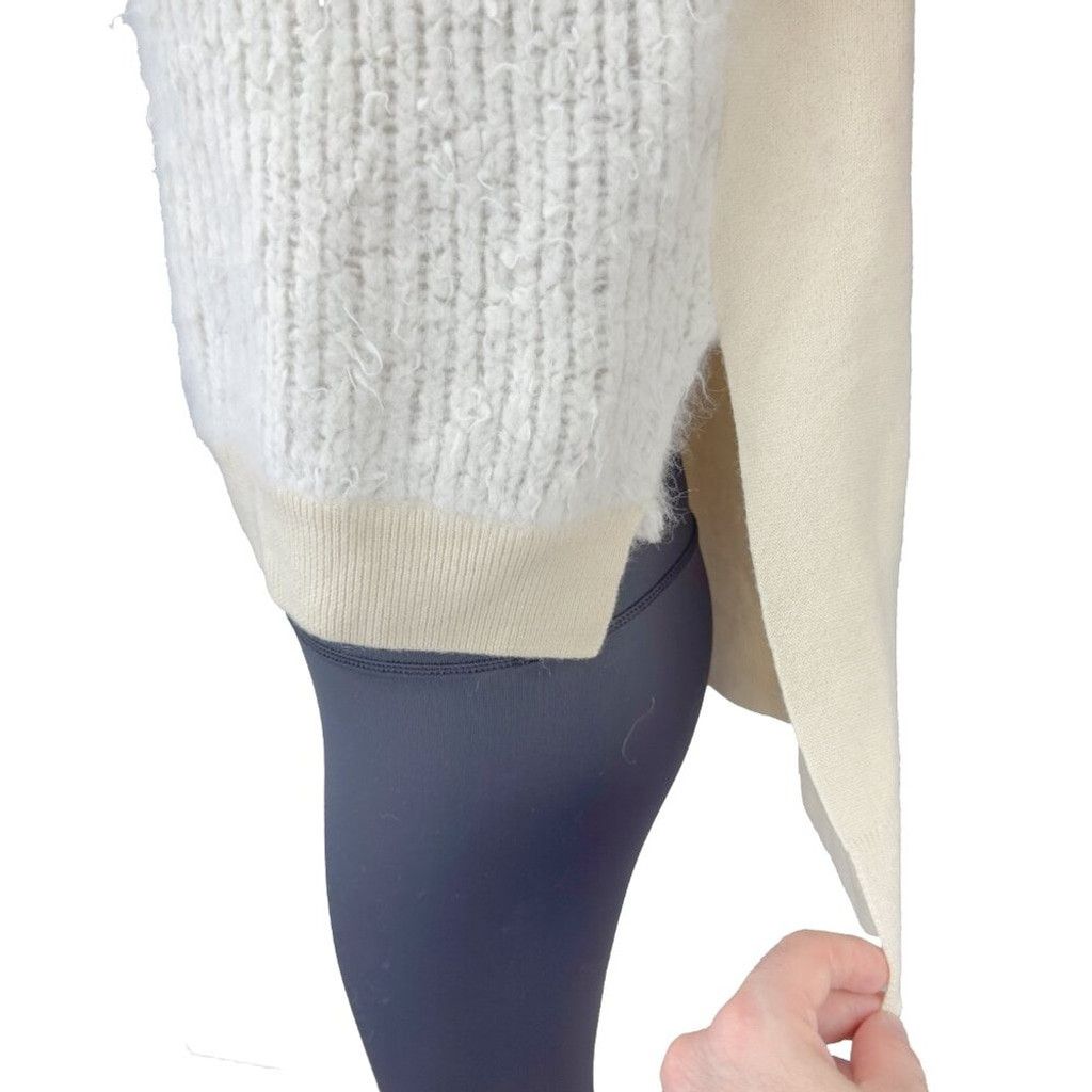 3.1 Phillip Lim PHILLIP LIM Designer White Cream Turtleneck Sweater Size S Size XS / US 0-2 / IT 36-38 - 10 Thumbnail