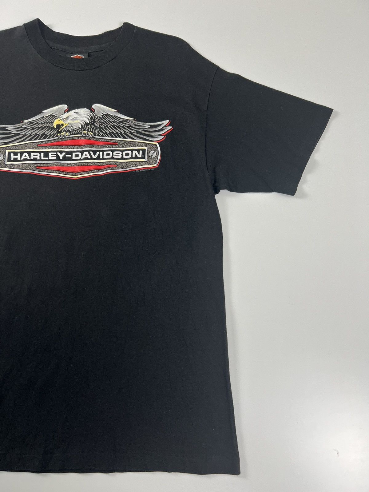 Harley Davidson × Vintage Vintage Harley Davidson Pacific Honolulu Hawai Tee Size US L / EU 52-54 / 3 - 3 Thumbnail