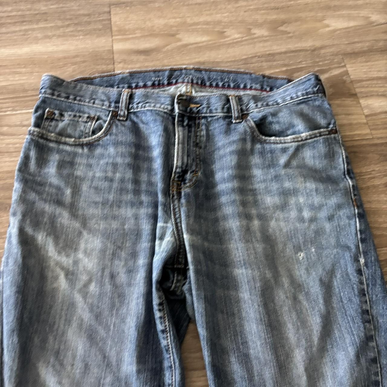 Vintage Crazy Vintage Y2K/2000s Grunge Dark Wash Denim Jeans! 36x30 Size US 36 / EU 52 - 5 Thumbnail
