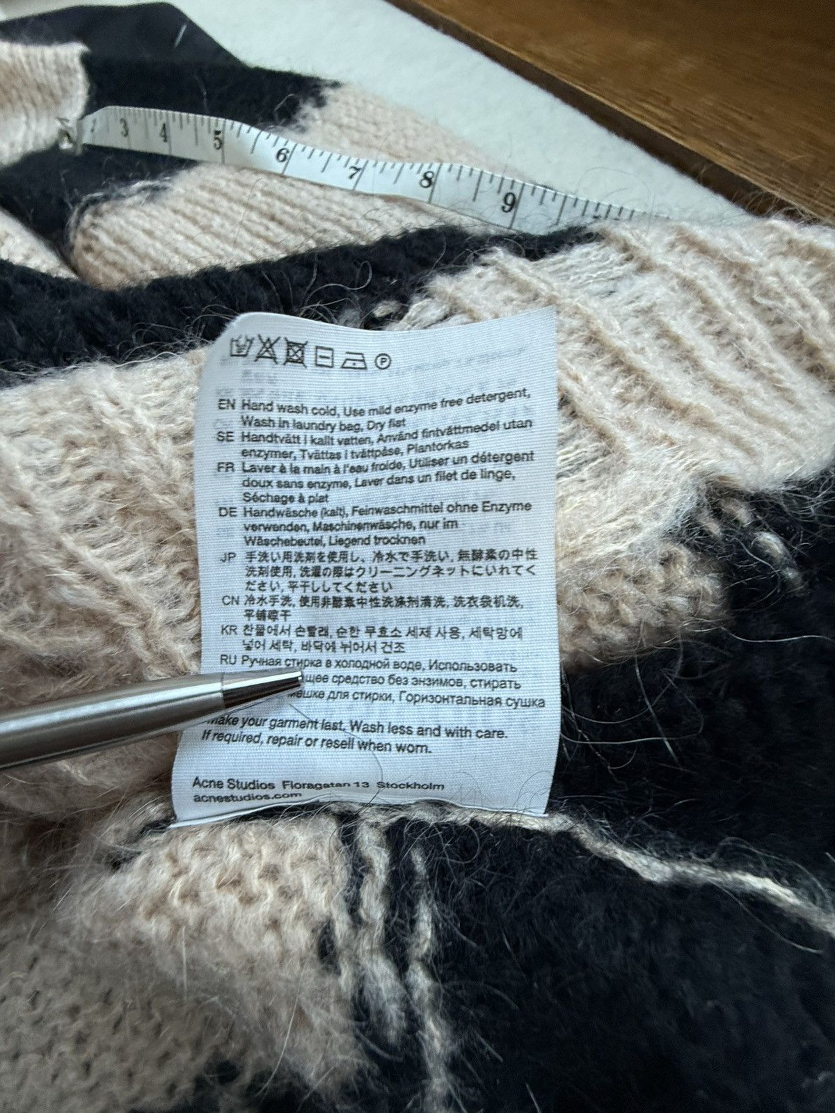 Acne Studios Acne Studios mohair knit sweater distressed grail Size US L / EU 52-54 / 3 - 24 Thumbnail