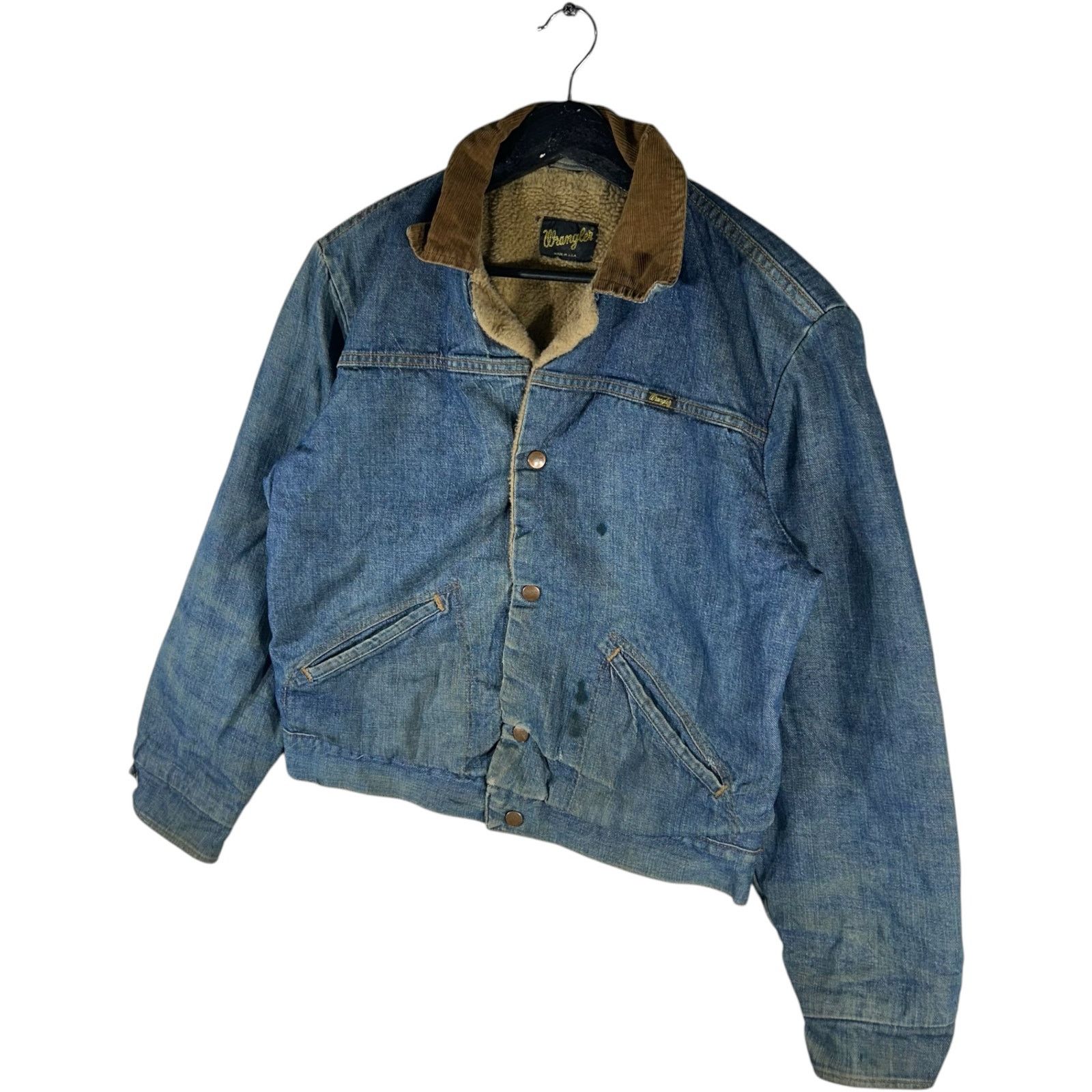 Wrangler Wrangler Sherpa Lined Denim Jacket Size US M / EU 48-50 / 2 - 4 Thumbnail