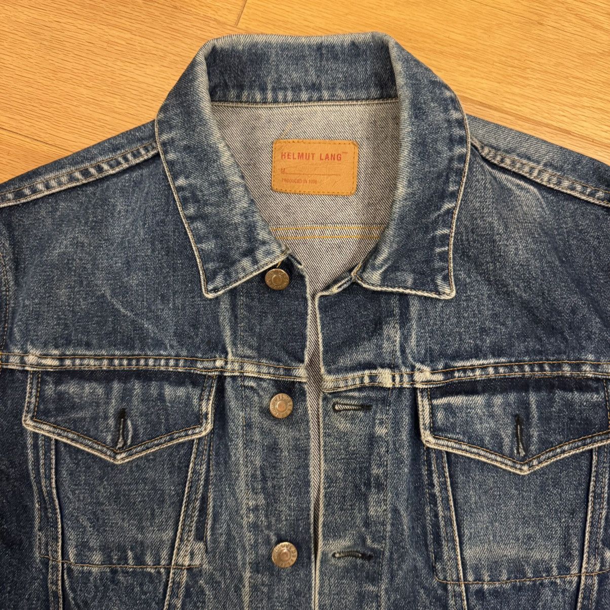 Helmut Lang Helmut Lang S/S 1996 Cock Ring Denim Jacket Size US M / EU 48-50 / 2 - 2 Thumbnail