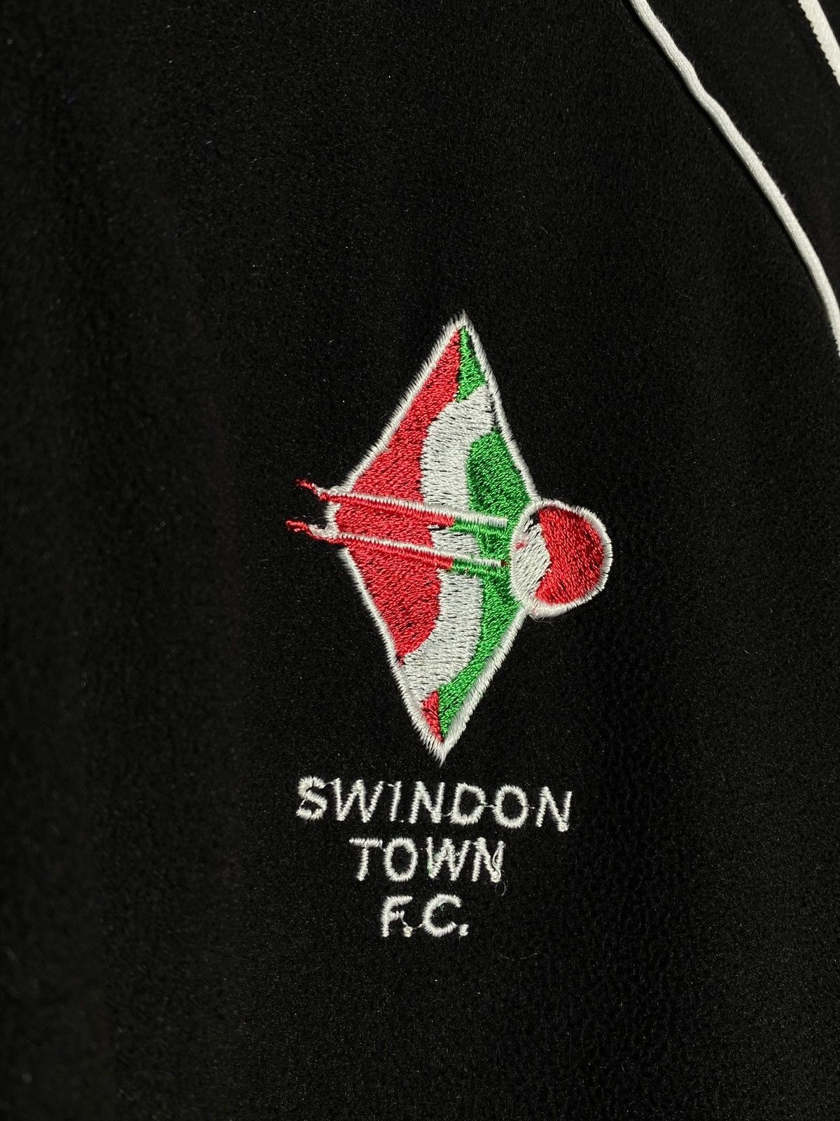 Vintage 🔥 VINTAGE SWINDON TOWN F.C. XARA FLEECE 1/4 ZIP SOCFER VIBES Size US XL / EU 56 / 4 - 3 Thumbnail