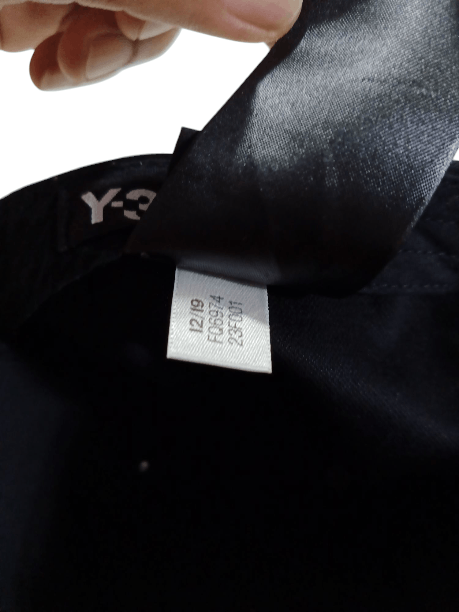 Adidas × Y-3 × Yohji Yamamoto Y-3 Adidas Yohji Yamamoto Full Black Baseball Cap Size ONE SIZE - 8 Thumbnail