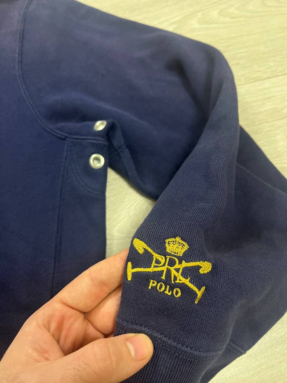 Polo Ralph Lauren Vintage hoodie Polo Ralph Lauren big logo USA Size US XXL / EU 58 / 5 - 3 Thumbnail