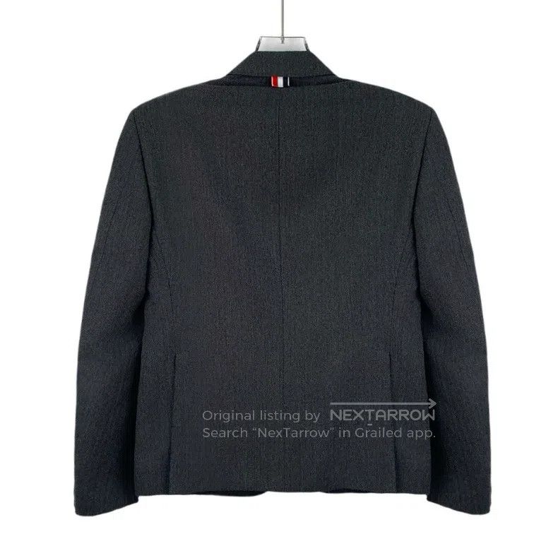 Thom Browne Thom Browne size 0 Dark gray coat Size 38S - 2 Thumbnail