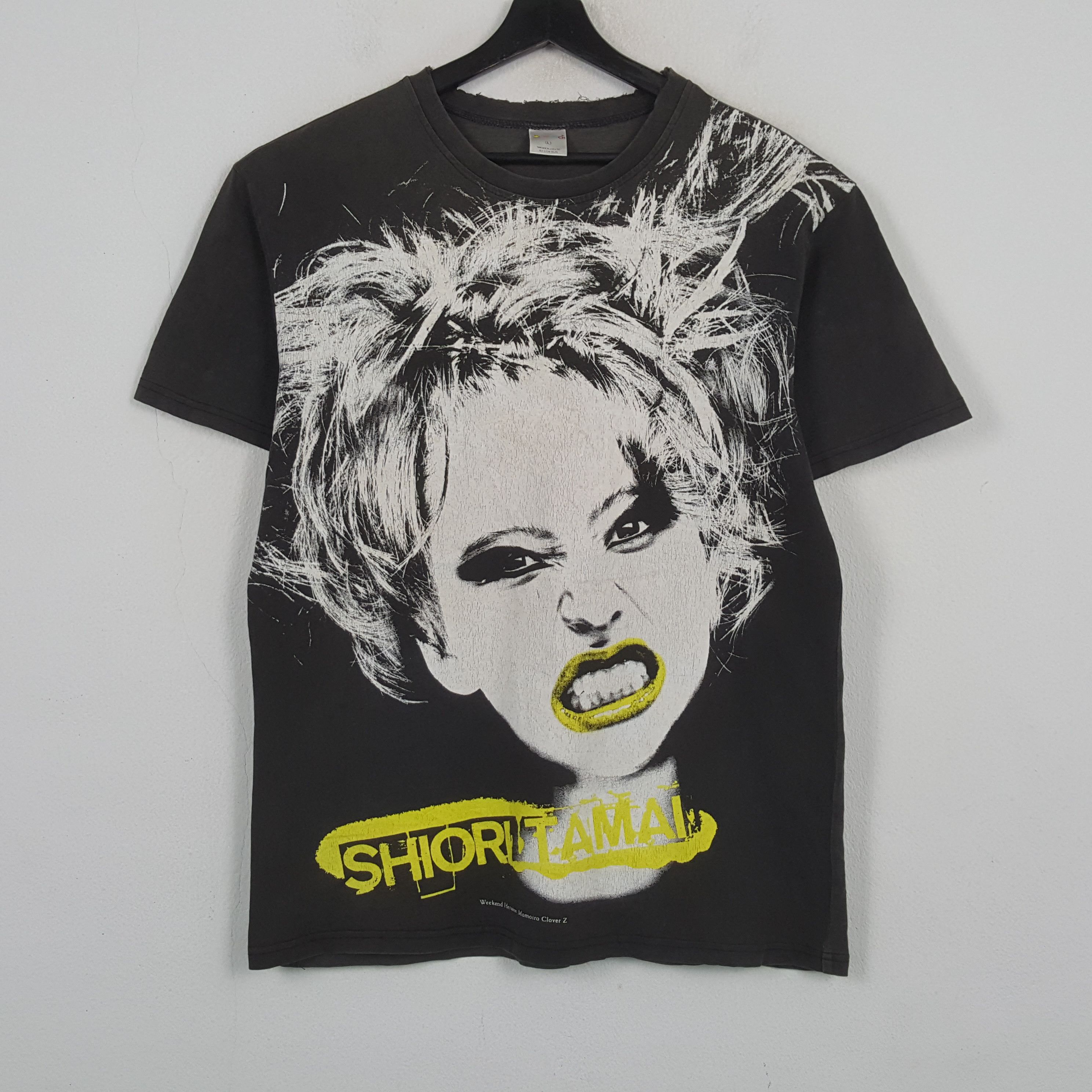 Vintage Shiori Tamai Japanese Singer Music Tshirt RR16 Size US L / EU 52-54 / 3 - 1 Thumbnail