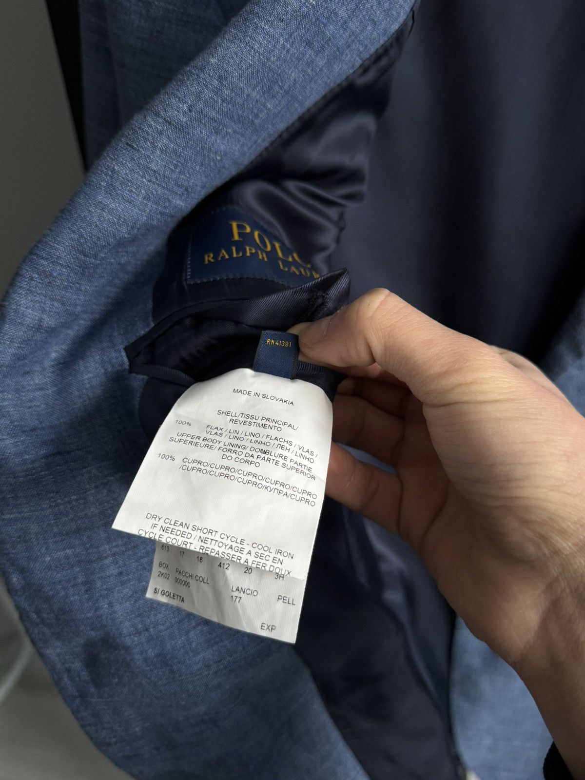 Polo Ralph Lauren Polo Ralph Lauren Linen Blazer Size 38R - 20 Thumbnail