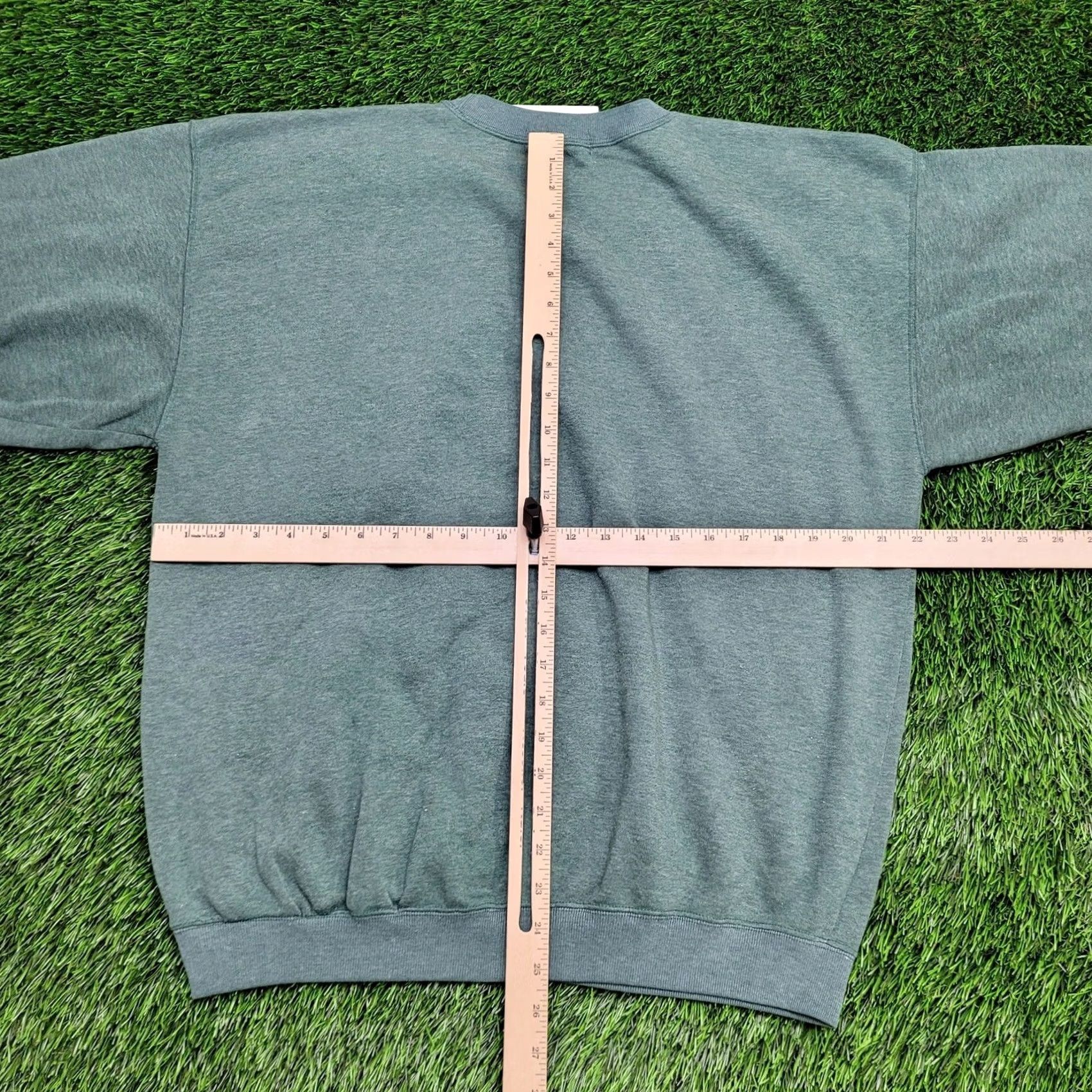 Gap VINTAGE GAP SPORT Sweatshirt Mens M 22x25 Green Cropped Baggy Crew Neck 1980s 80s Retro Size US M / EU 48-50 / 2 - 7 Thumbnail
