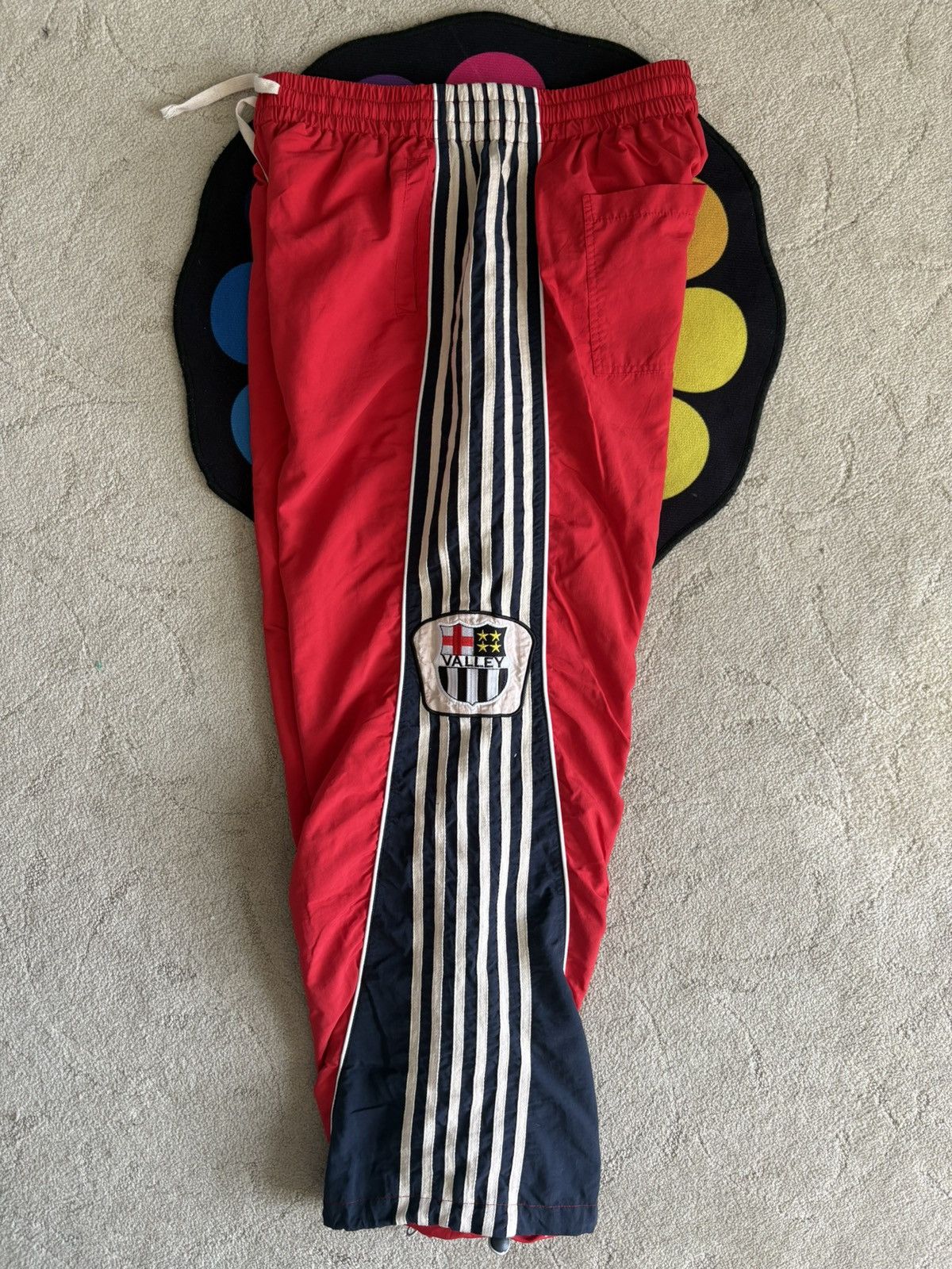 Vale Vale Forever Lisbon Swish Red Track Pants Size US 32 / EU 48 - 6 Thumbnail