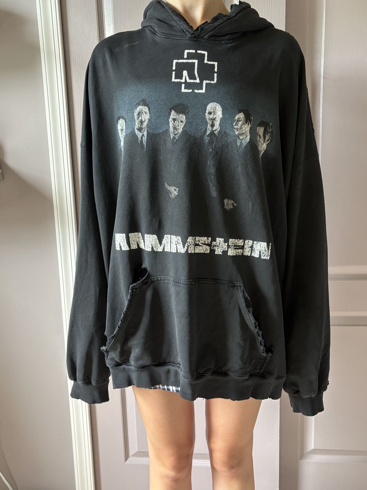 Balenciaga Balenciaga rammstein hoodie | Grailed