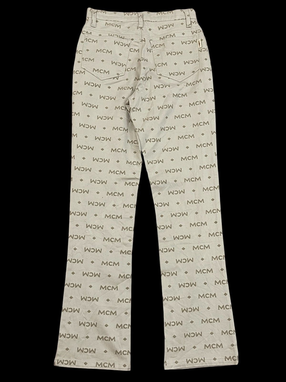 MCM × Vintage Vintage MCM Monogram Logos Pant Size 26" / US 2 / IT 38 - 2 Thumbnail