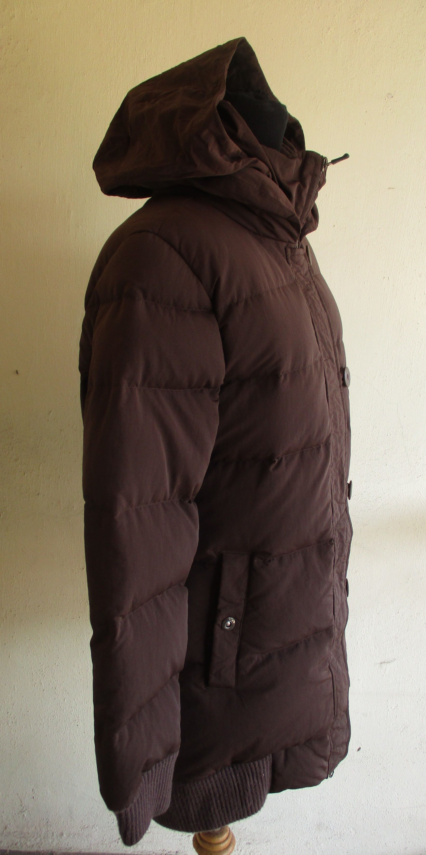 Nike Nylon 550 Hoodie Down Parka Puffer Size L / US 10 / IT 46 - 4 Thumbnail