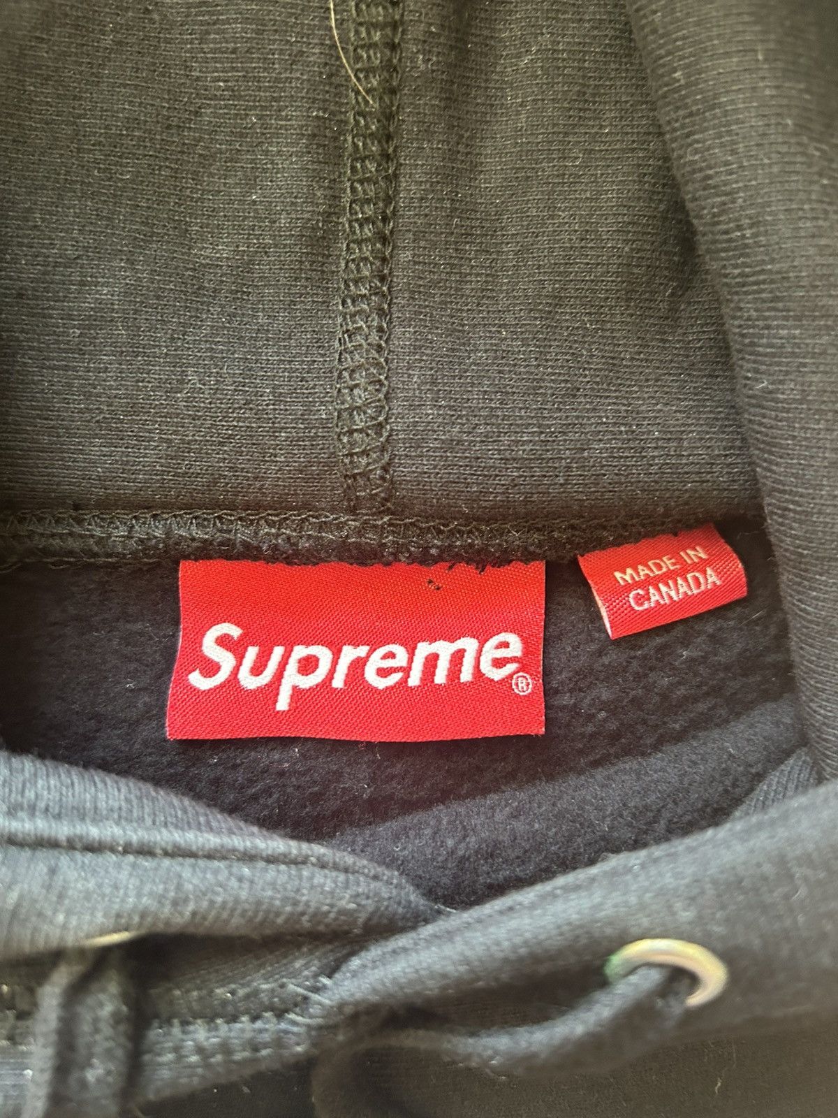 Supreme Supreme FW 18 Black Script Hoodie Size US S / EU 44-46 / 1 - 3 Thumbnail