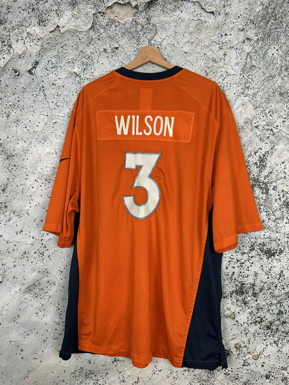 Nike Vintage Nike Denver Broncos Wilson Baggy Oversized Jersey Size US XXL / EU 58 / 5 - 2 Thumbnail