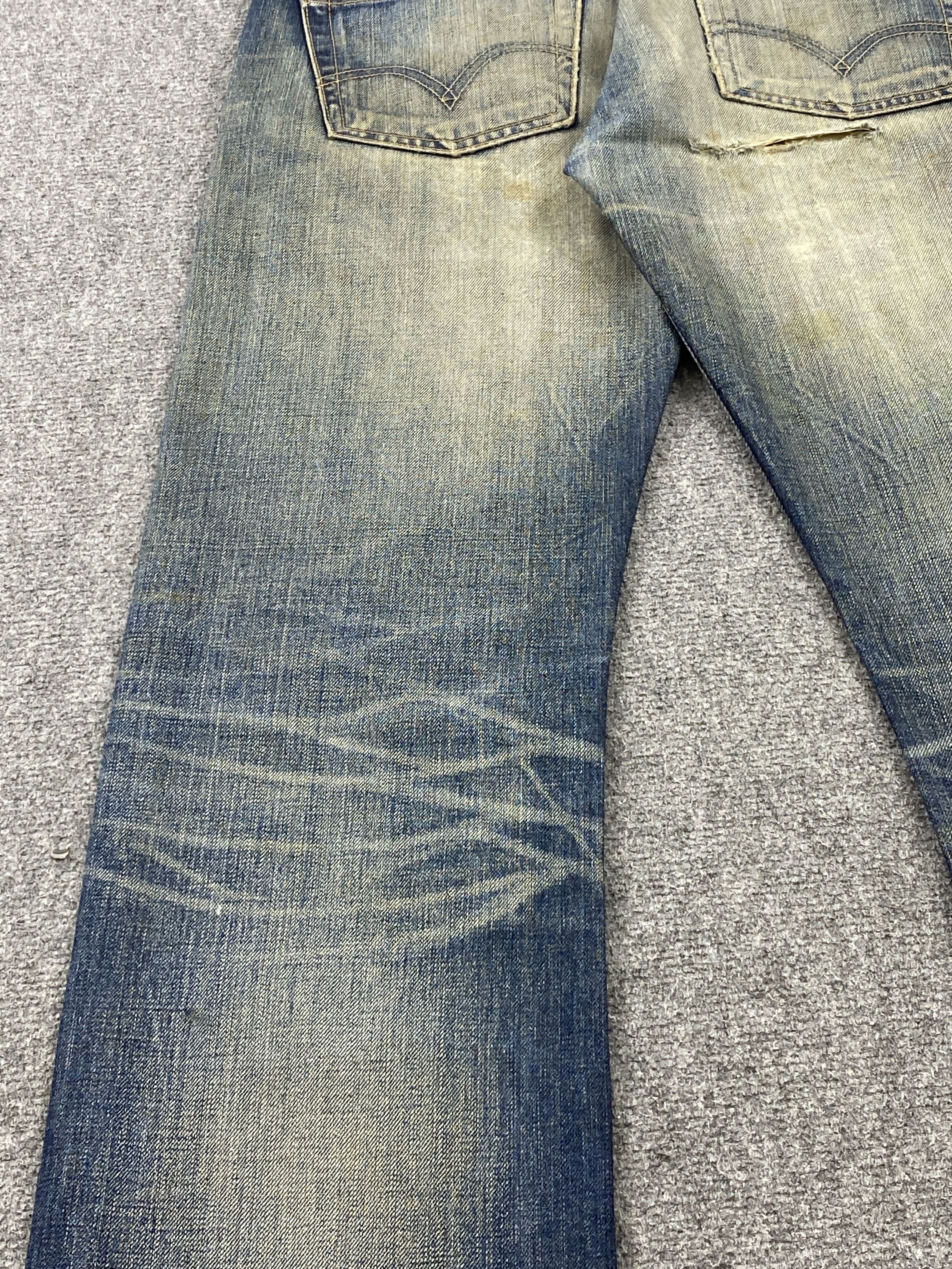 Levi's × Vintage Rusty Vintage 90s Levis 523 Faded Blue Jeans Size US 31 - 18 Thumbnail