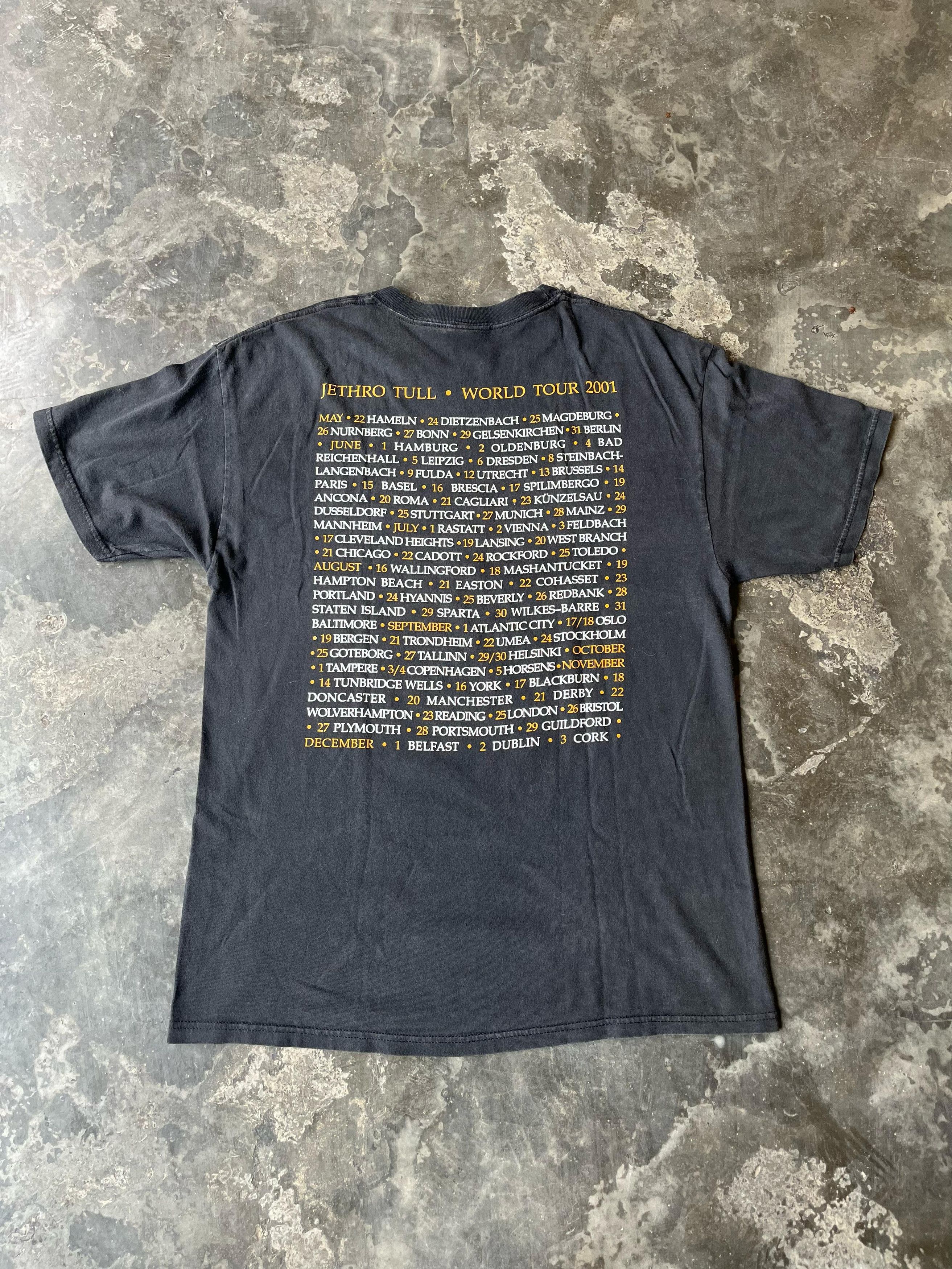 Band Tees × Vintage Jethro Tull " Aqualung " world tour 2001 Size US L / EU 52-54 / 3 - 4 Thumbnail