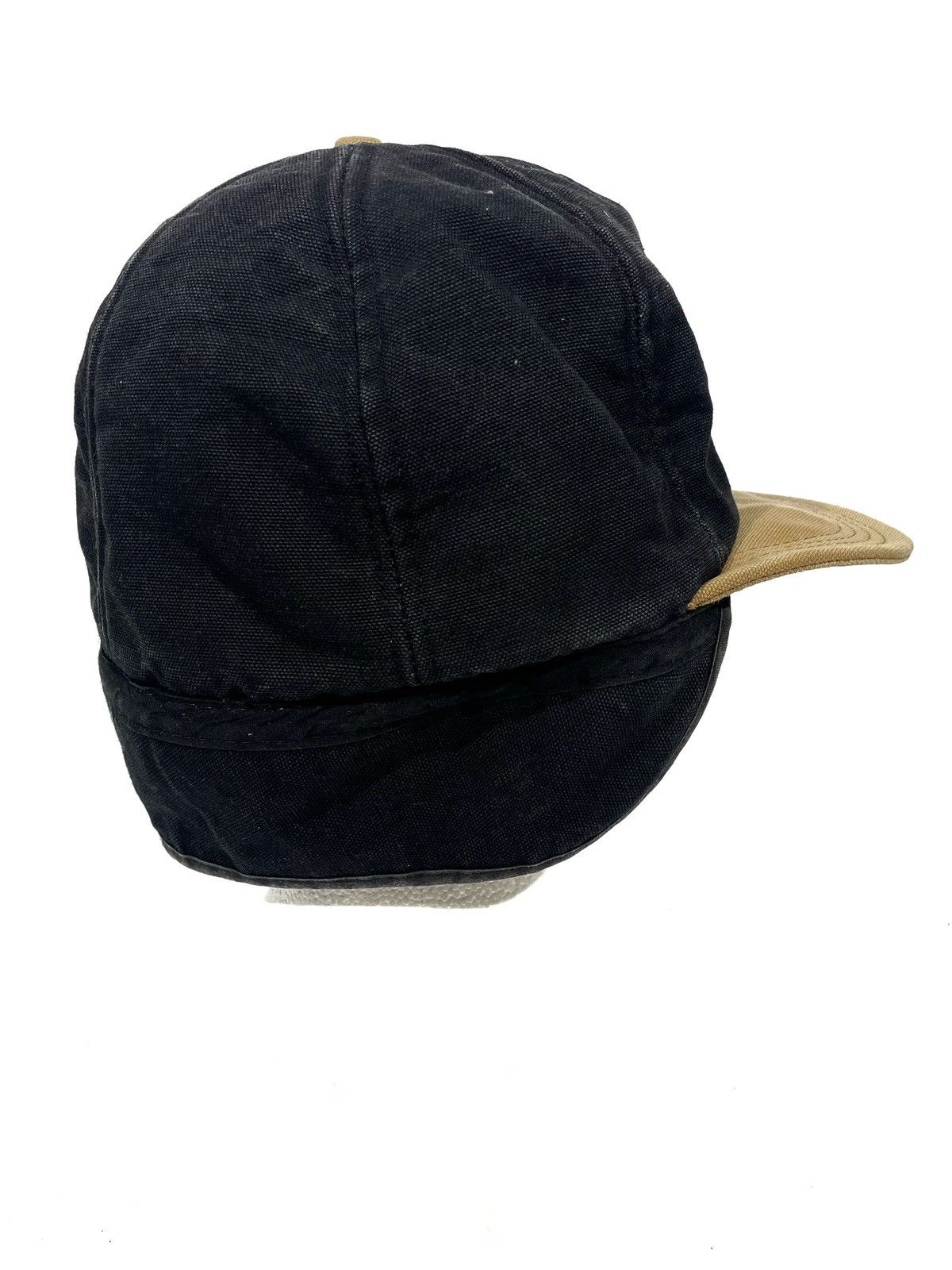 Carhartt × Vintage Vintage Rare Carhartt Denim Jeans Cap Made In USA Size XL Size ONE SIZE - 4 Thumbnail