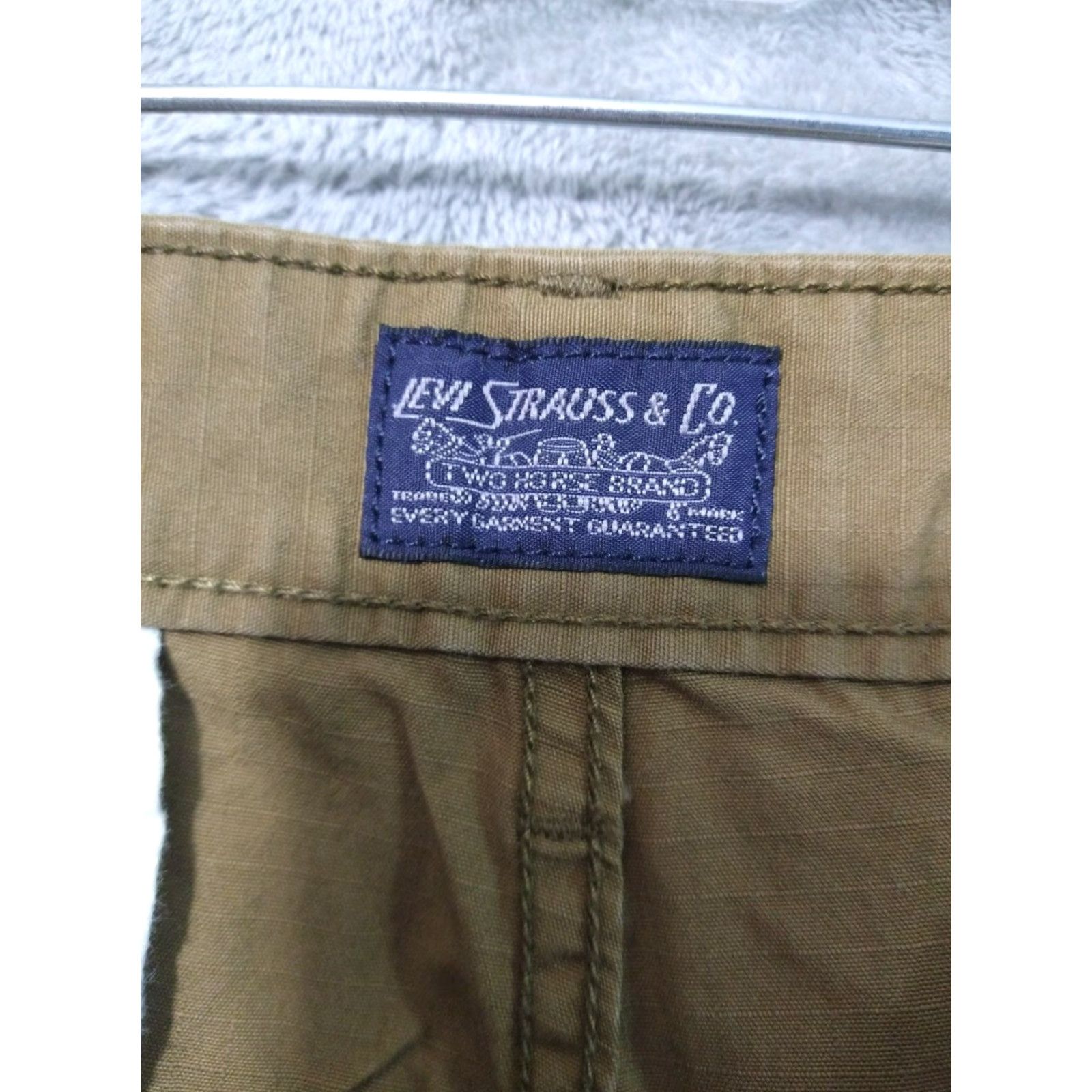 Levi's Levi's Shorts Mens 38 Brown Cargo Military Utility Ripstop Street Wear Grunge Size US 38 / EU 54 - 7 Thumbnail