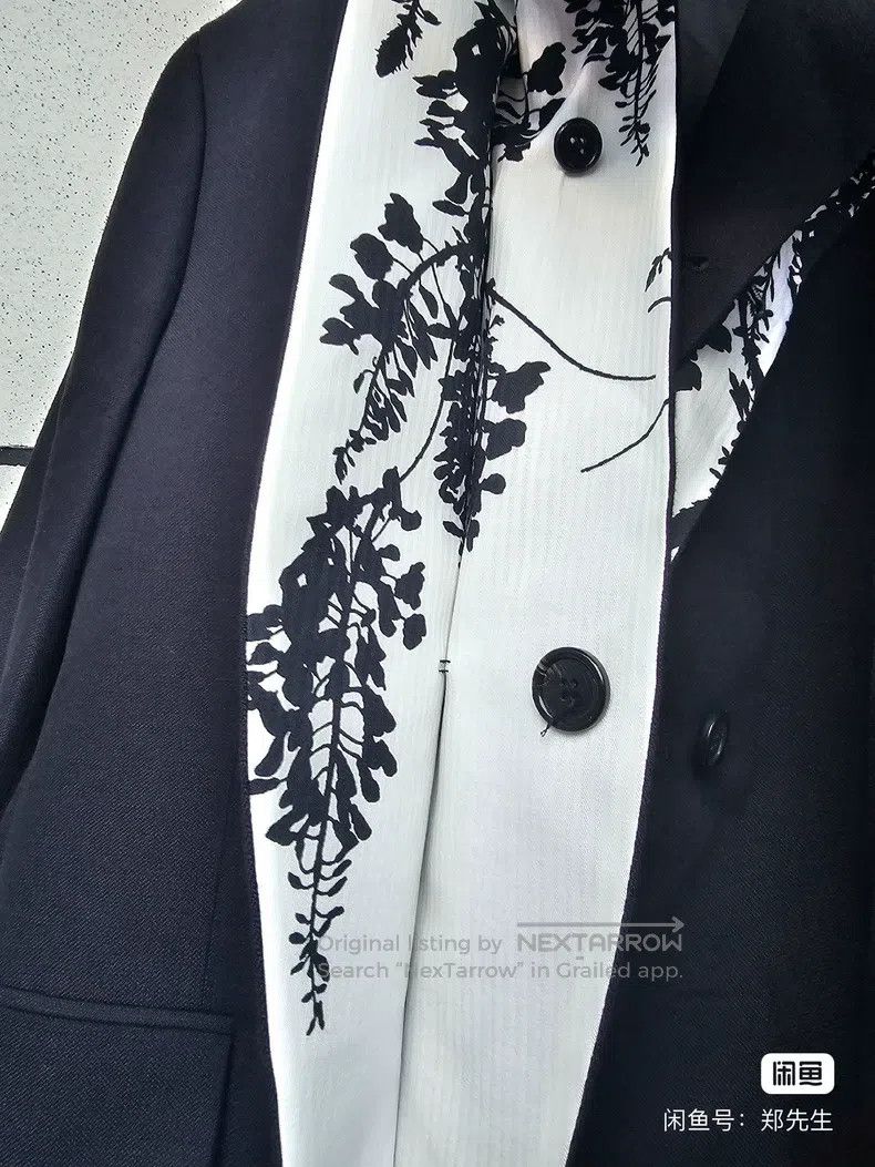 Ann Demeulemeester Ann Demeulemeester Size L Men's Suit Coat Size 50L - 6 Thumbnail