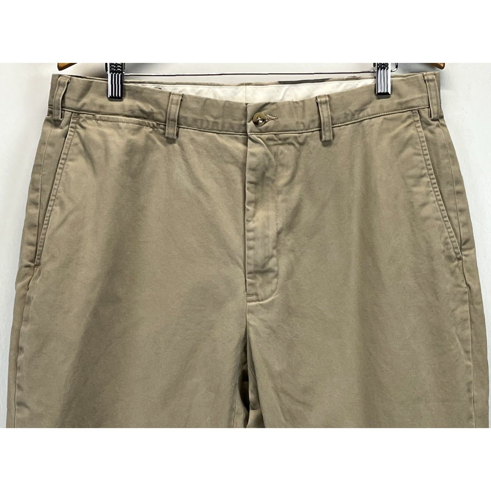 Polo Ralph Lauren Polo Ralph Lauren Chino Pants Men 36 Tall Tan Flat Front GUC Size US M / EU 48-50 / 2 - 2 Thumbnail