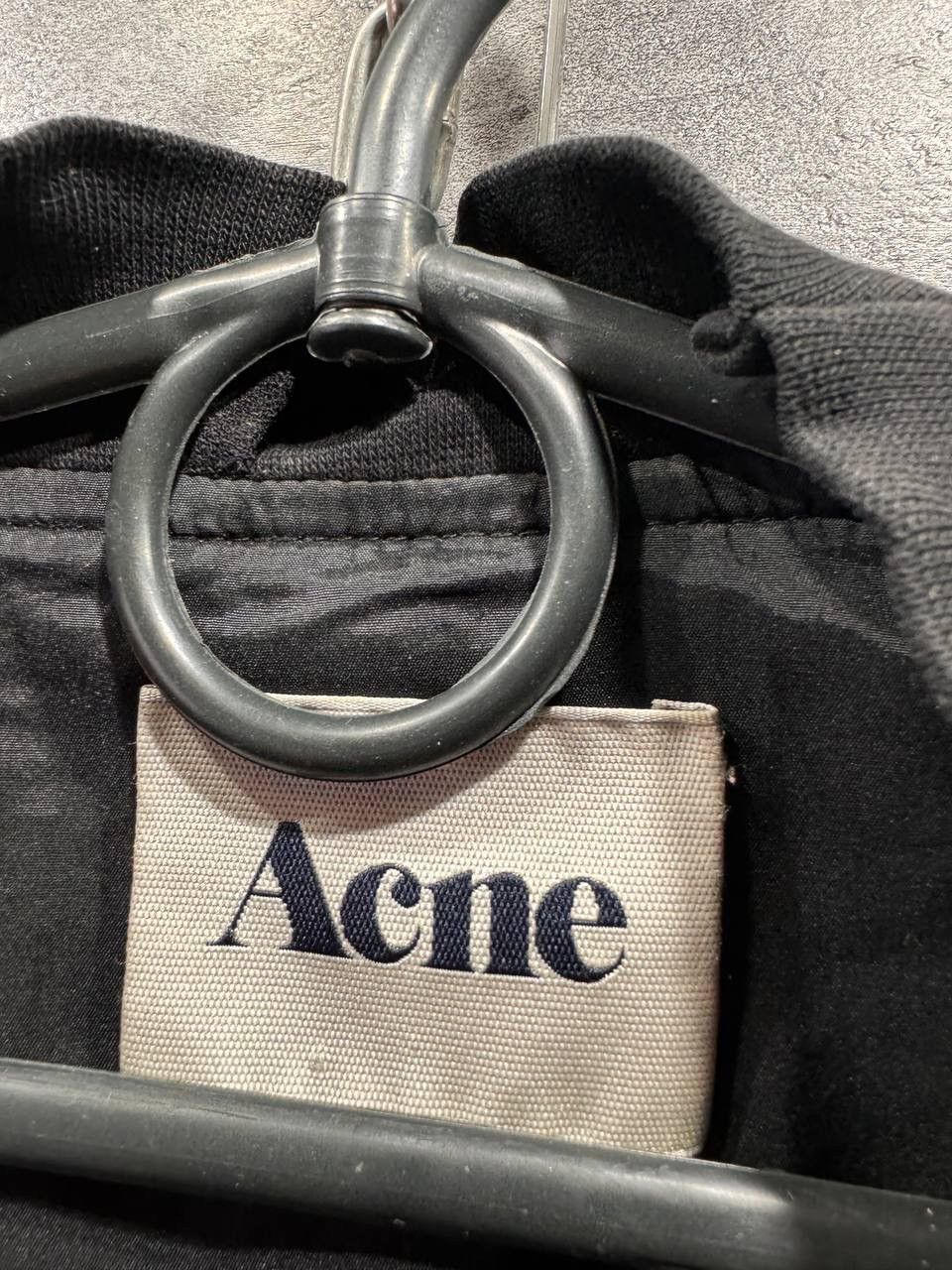 Acne Studios Acne Studios Tension Pre AW10 Black Zip Up Jacket Bomber Size M / US 6-8 / IT 42-44 - 3 Thumbnail