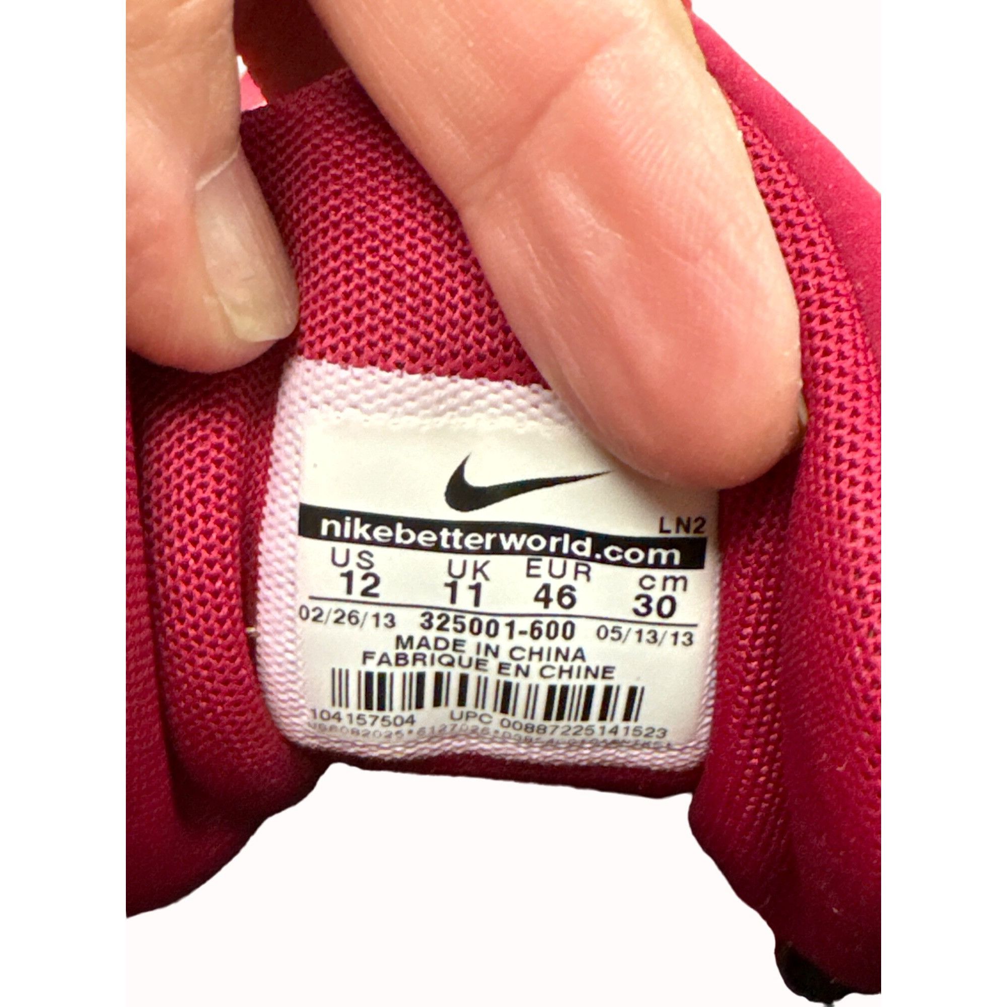 Nike Nike Air Pippen men’s red basketball sneakers shoes size 12 Size US 12 / EU 45 - 10 Thumbnail